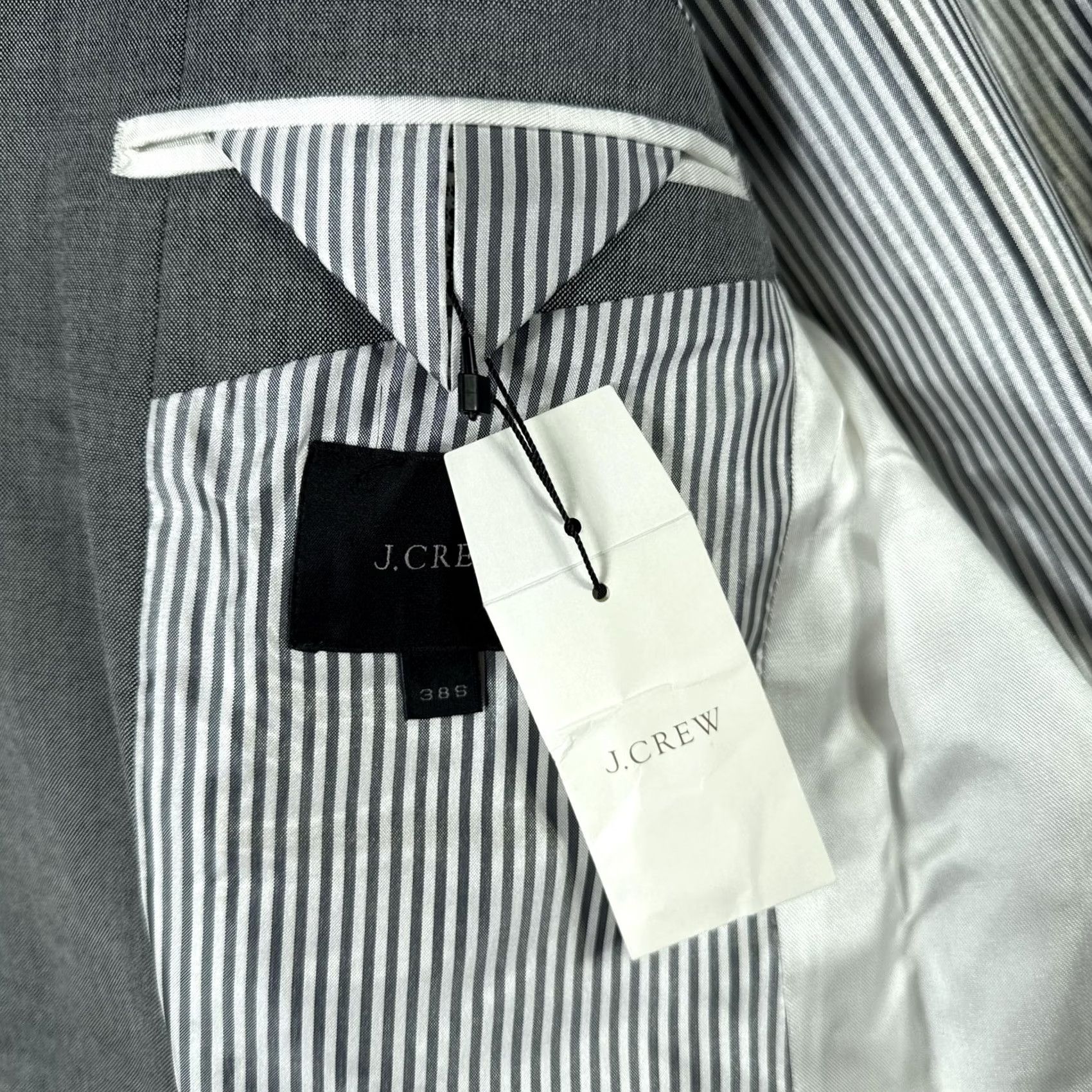 J.Crew J.Crew Loro Piana Ludlow Blazer Mens 42 Slim Wool Sport Coat Gray Size 42R - 4 Thumbnail