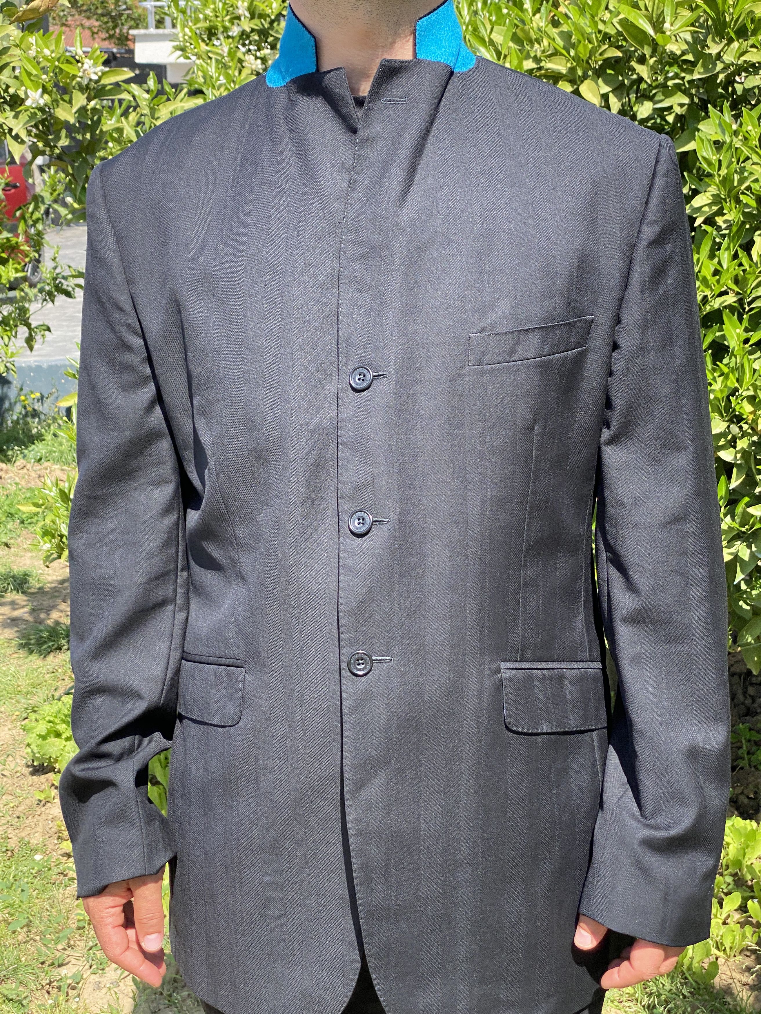 Ozwald Boateng Oswald Boateng Bespoke Couture Blazer Formal Jacket Size 46 Size 46R - 6 Thumbnail