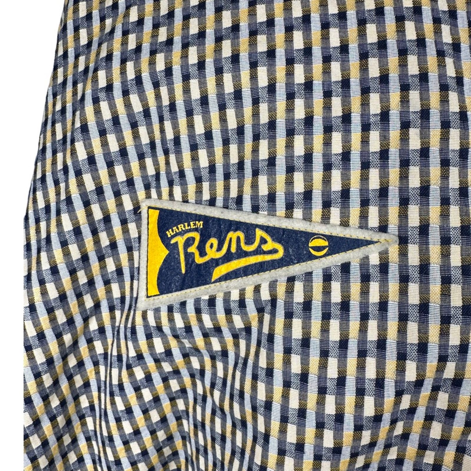 Nike Nike Mens Harlem Rens Jacket Vintage Blue Yellow Stripe XXL Size US XXL / EU 58 / 5 - 4 Thumbnail