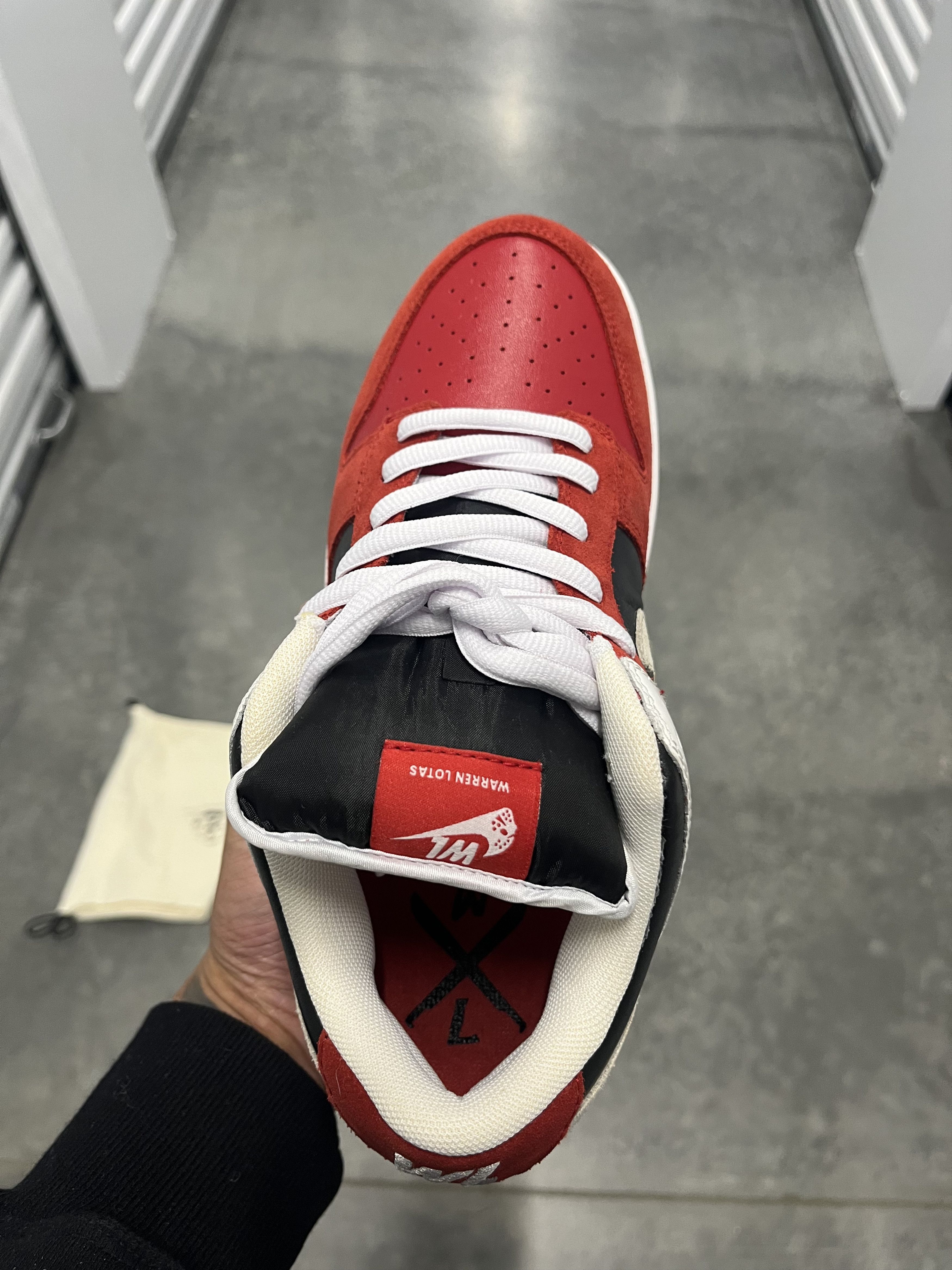 Warren Lotas Warren Lotas Jason SB Dunk Low Red sz 8 Size US 8 / EU 41 - 12 Thumbnail