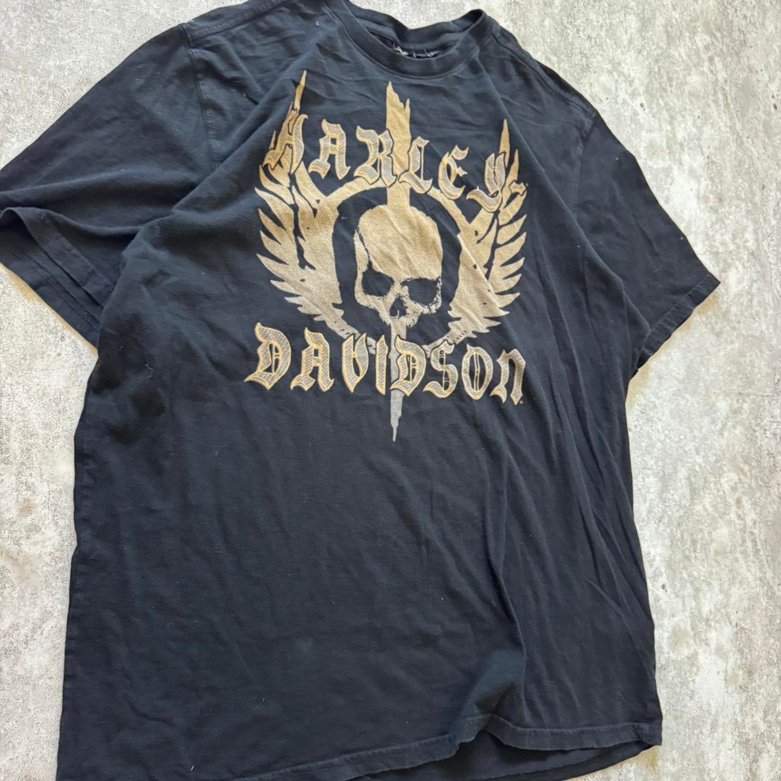 Harley Davidson Harley-Davidson Skull Graphic T-Shirt – Men’s Size Large Size US L / EU 52-54 / 3 - 2 Thumbnail