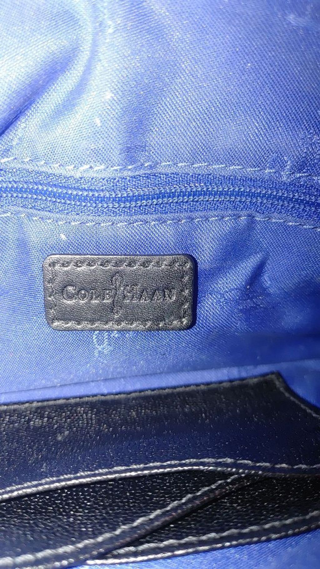 Cole Haan Cole Haan Isabella Pebbled Leather Wristlet Size ONE SIZE - 7 Thumbnail