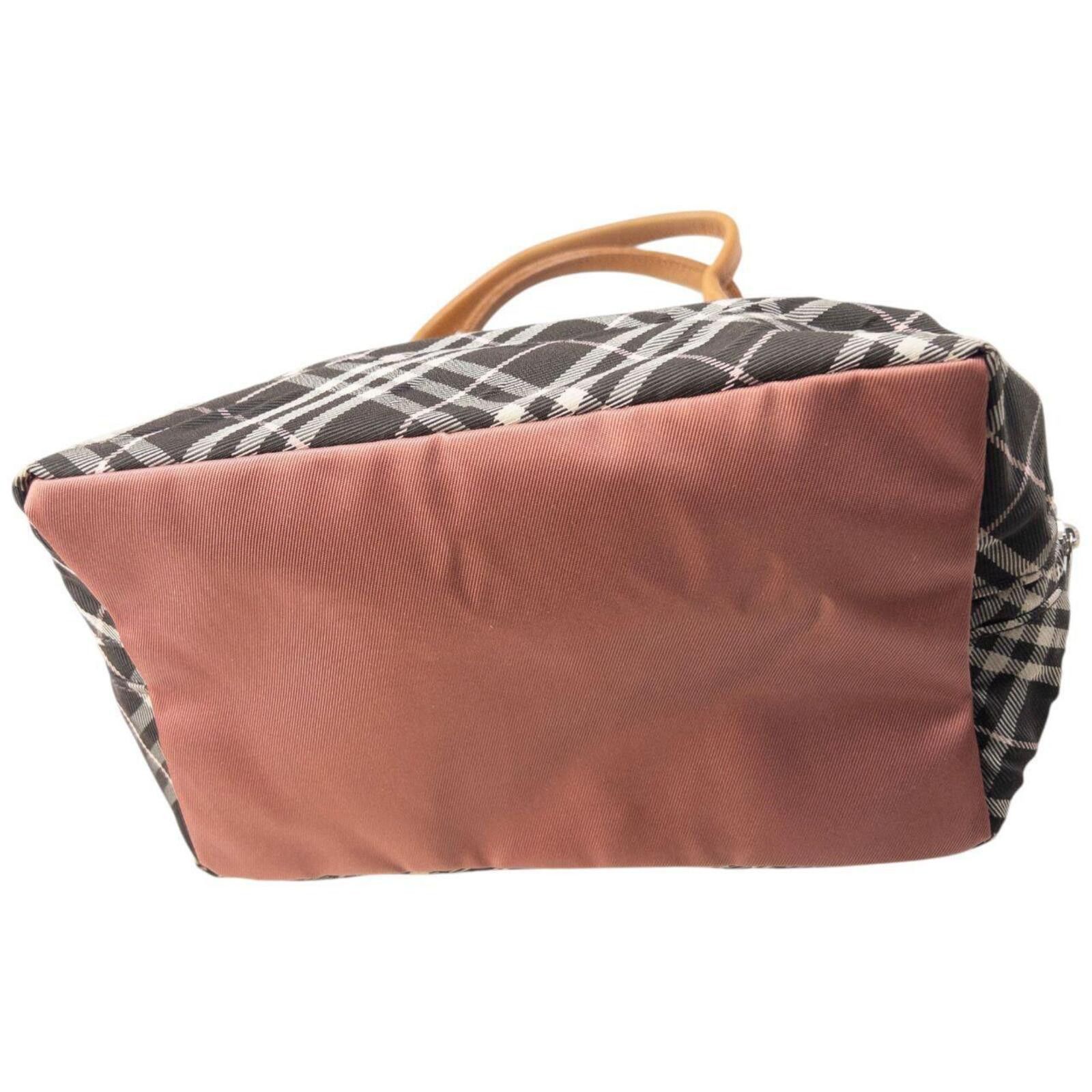 Burberry Vintage 2000s Burberry Blue Label Nova Check Handbag Size ONE SIZE - 7 Thumbnail