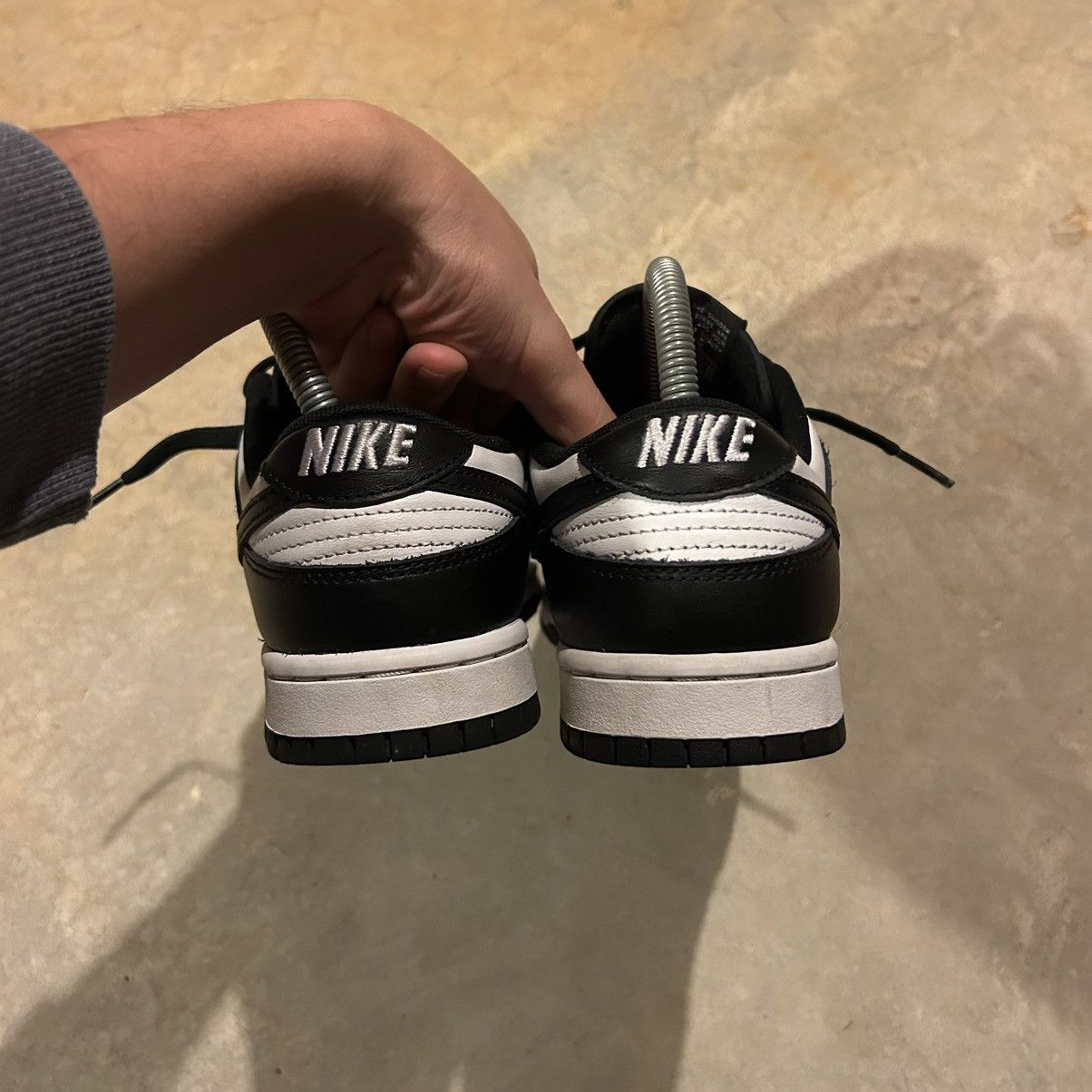 Japanese Brand × Nike Nike Dunk Low Panda Black/White 2021 US 8 Size US 8 / EU 41 - 4 Thumbnail