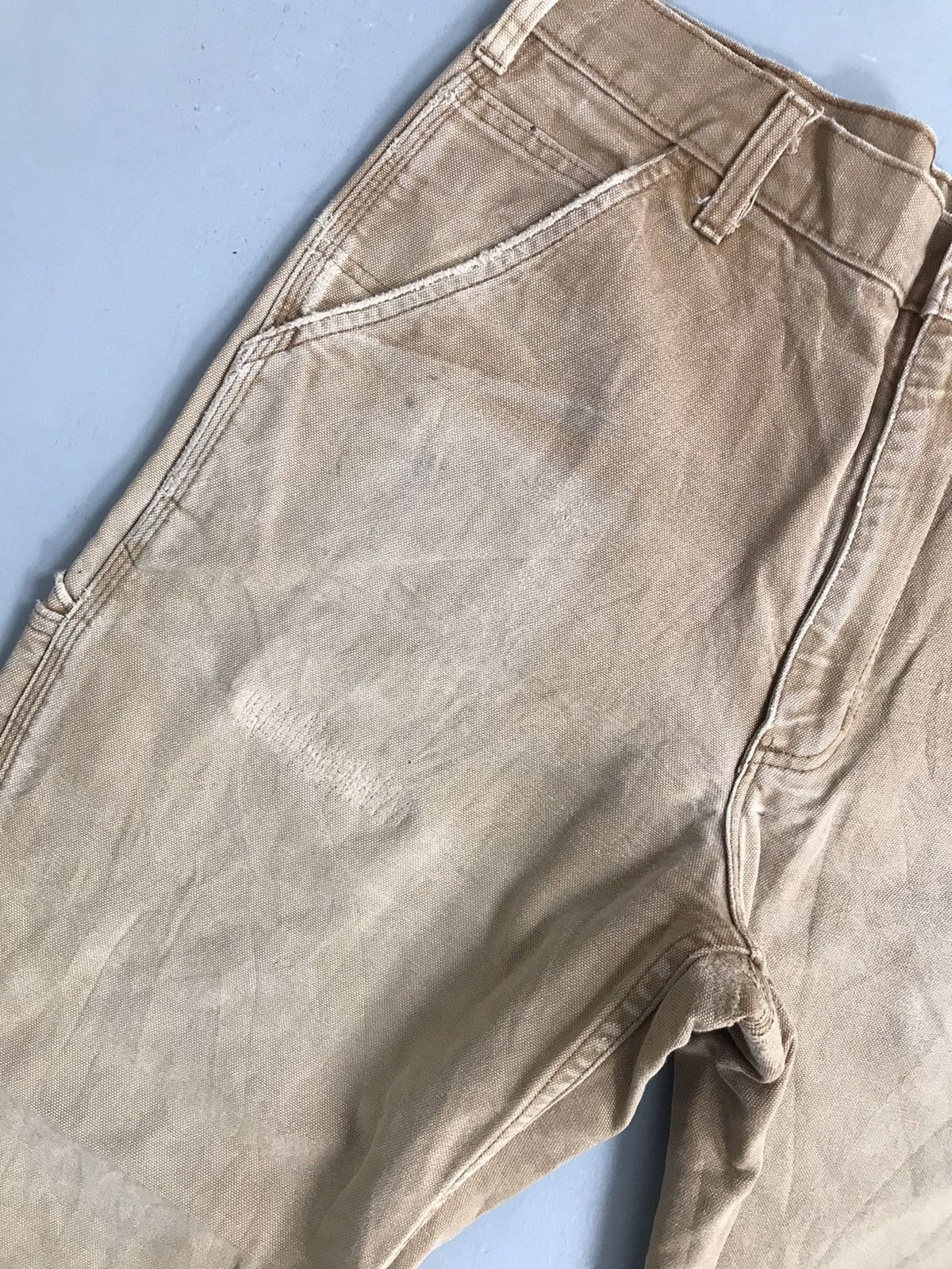 Carhartt Vintage Carhartt B11 BRN carpenter workwear denim Size US 34 / EU 50 - 7 Thumbnail