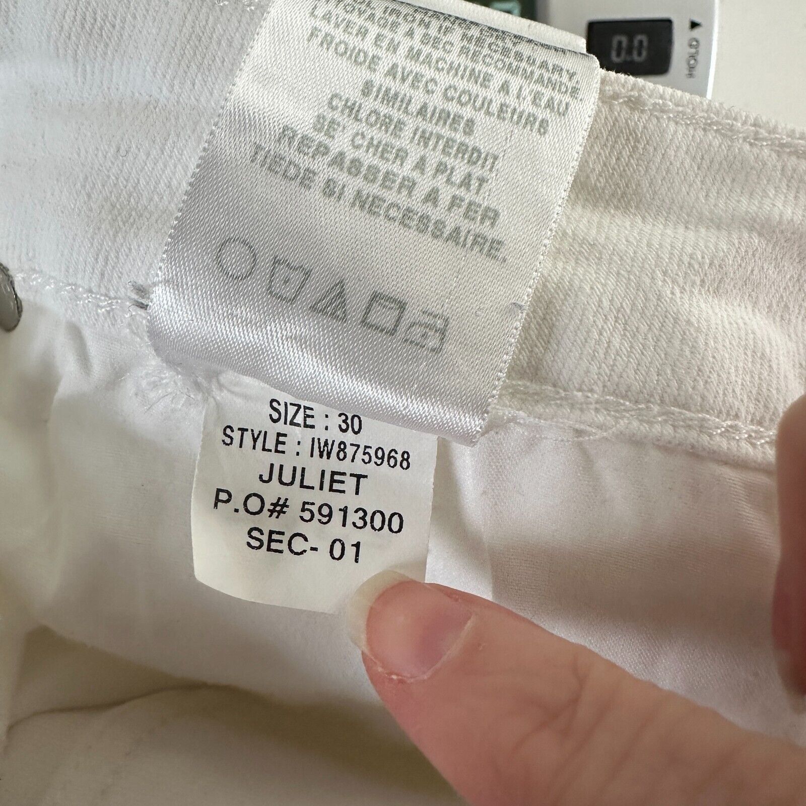 Other Joe's Jeans White Low-Rise Skinny Ankle Juliet Crop Jeans 30 Size 30" / US 8 / IT 44 - 12 Thumbnail