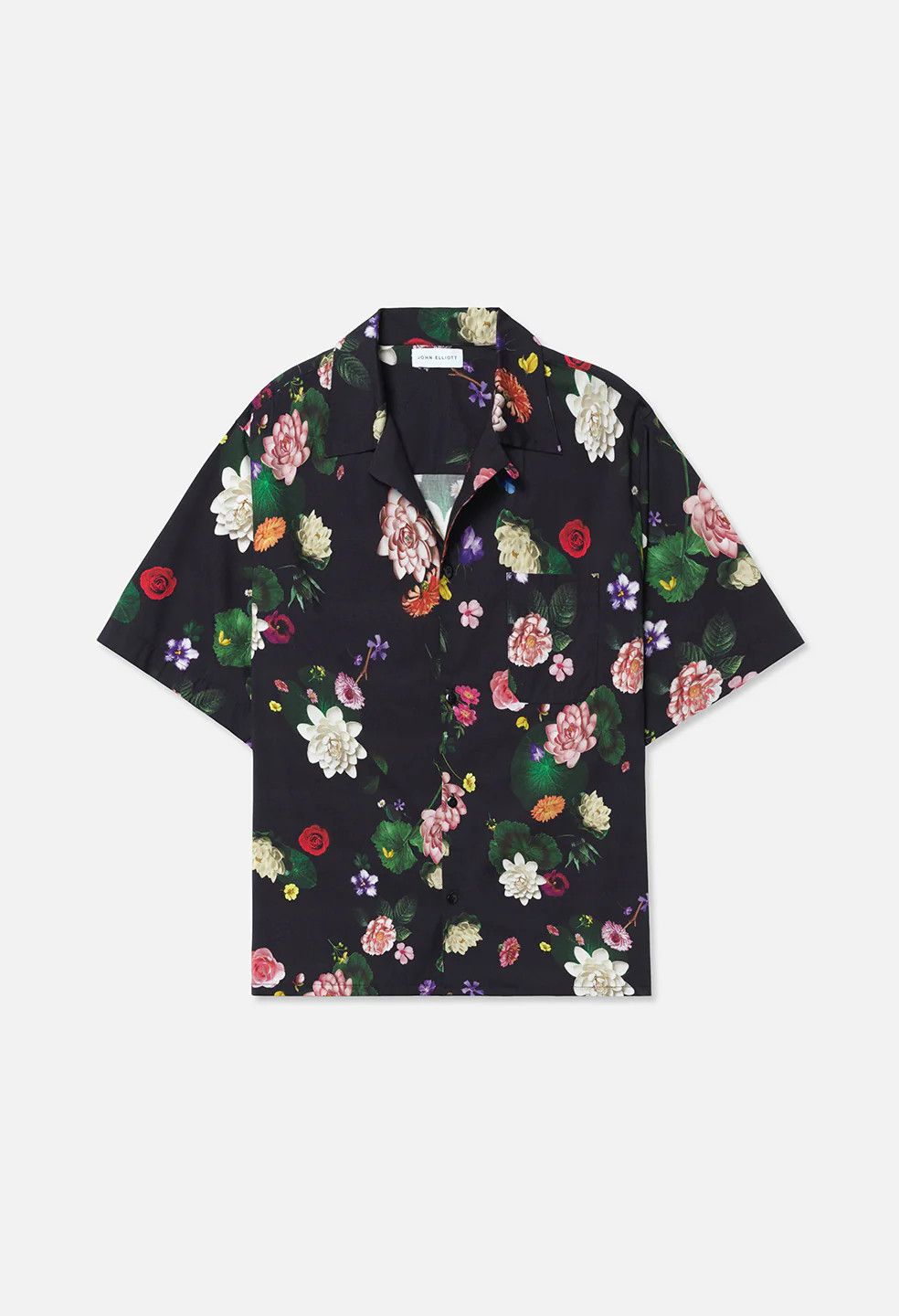 image of John Elliott Camp Shirt in Night Lotus, Men's (Size XS)