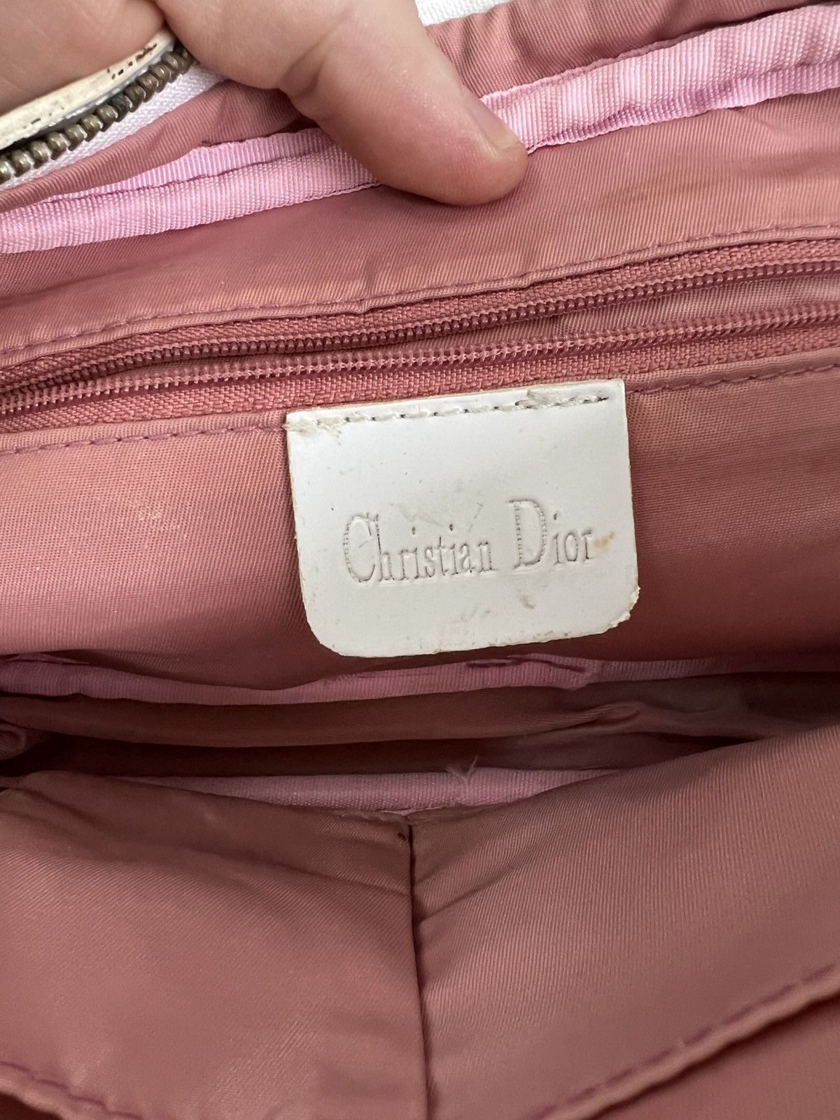Vintage VINTAGE BOOTLEG DIOR hype MONOGRAM mini bag pink Size ONE SIZE - 12 Thumbnail
