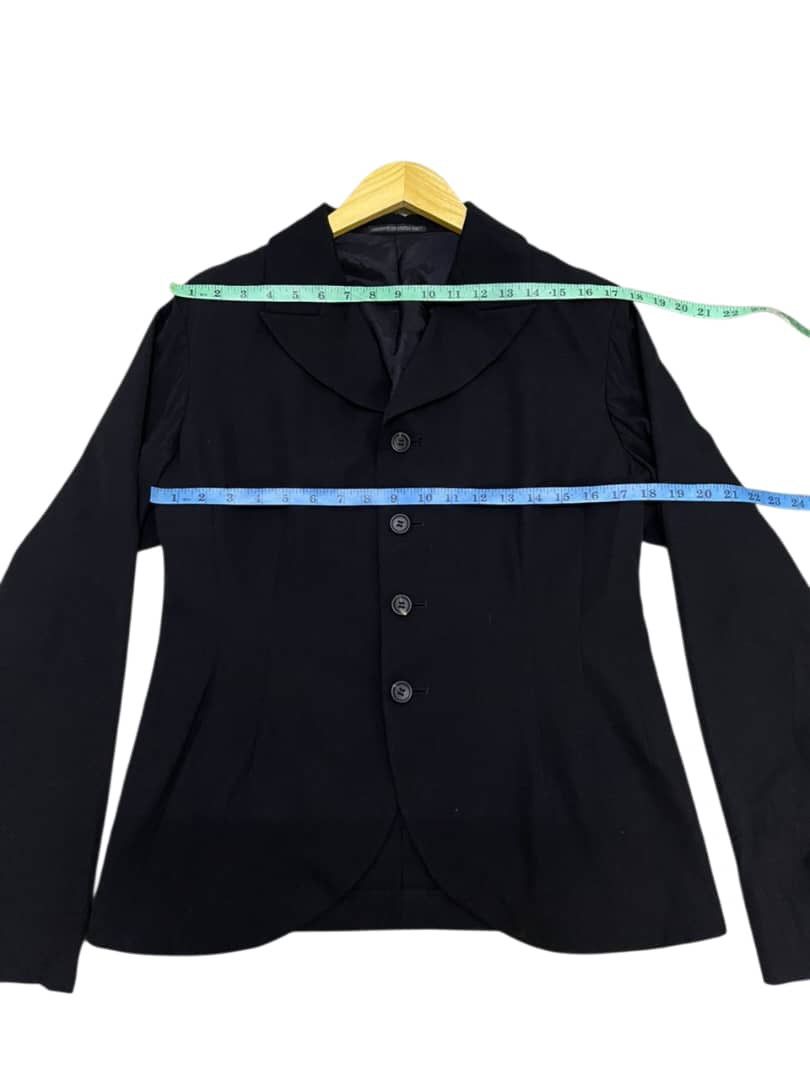 Yohji Yamamoto Yhoji Yamamoto x Y’s Wool Gabardine Jacket,4 Size Blazer Size M / US 6-8 / IT 42-44 - 12 Thumbnail