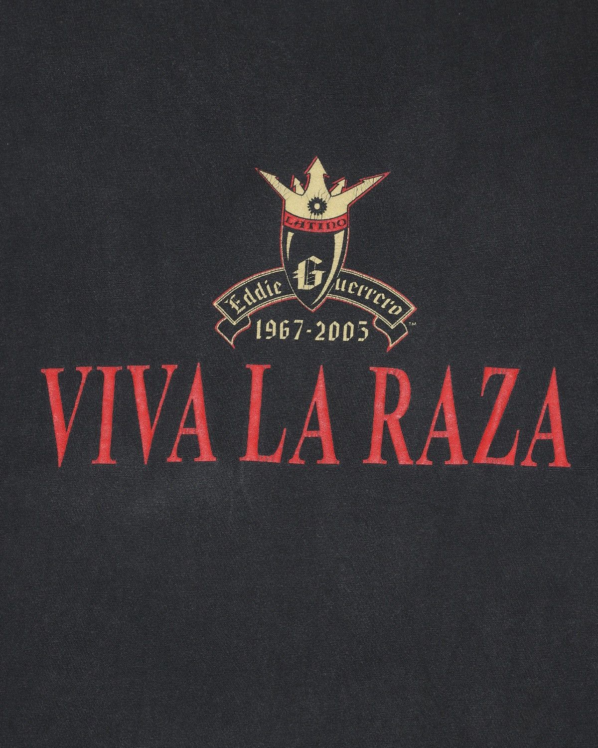 Vintage trashed faded Eddie Guerrero “Viva La Raza” Tee erd Size US M / EU 48-50 / 2 - 4 Thumbnail