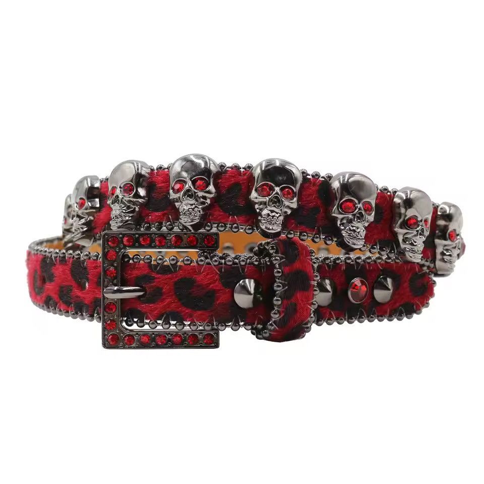 Other cheetah leopard print belt 95 cm Size 36 - 1 Thumbnail