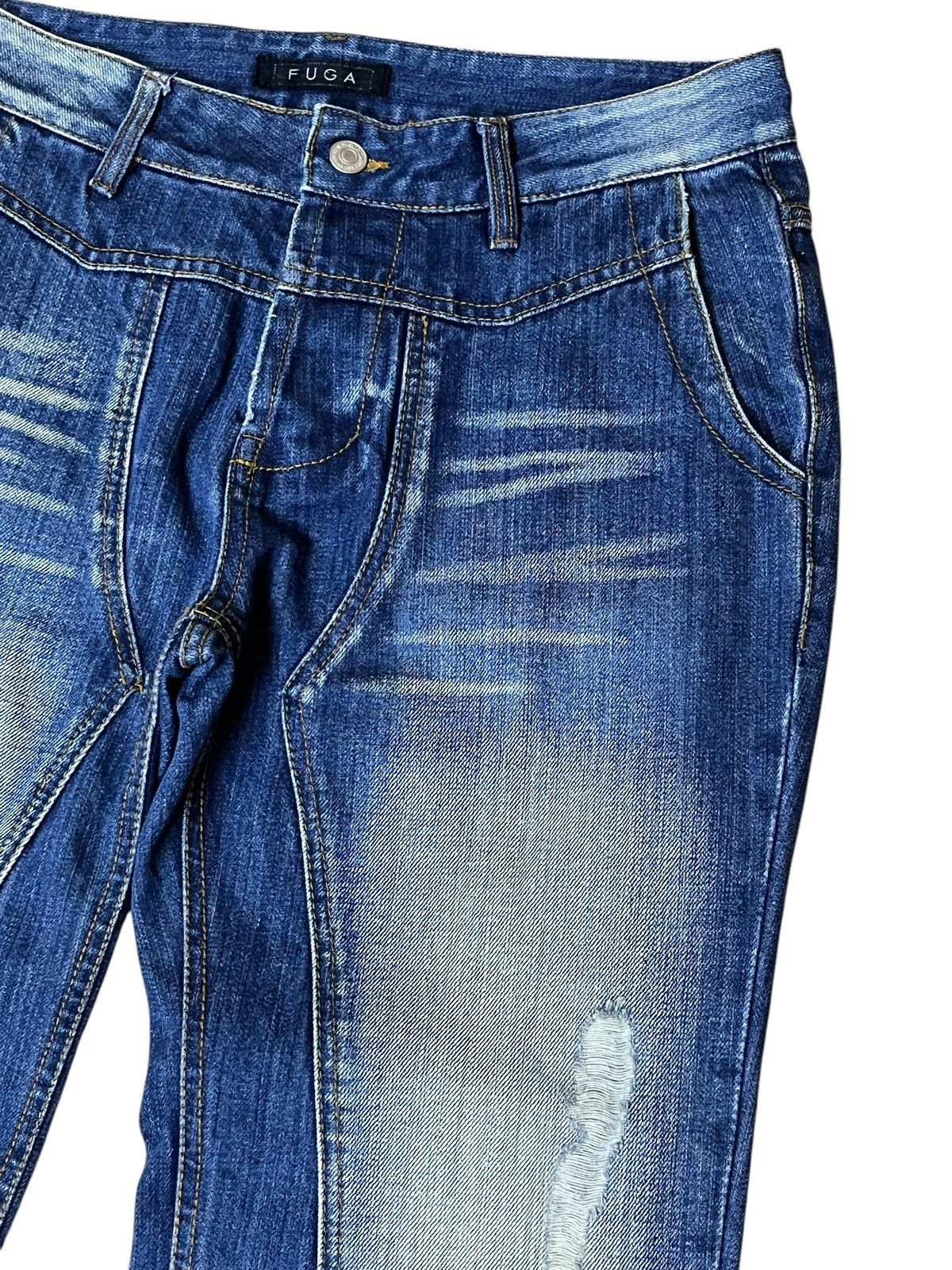 GOSTAR DE FUGA ARCHIVAL GOSTAR DE FUGA “FUGA” STRAIGHT CUT JEANS Size US 32 / EU 48 - 5 Thumbnail