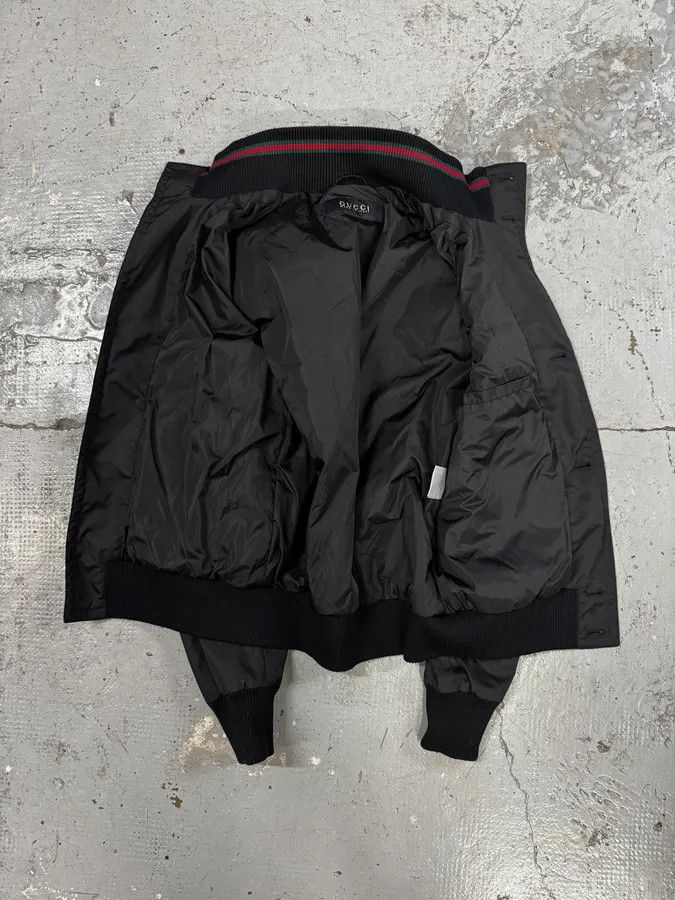 Gucci AW2009 Gucci Madonna Black Nylon Jacket Size US M / EU 48-50 / 2 - 5 Thumbnail