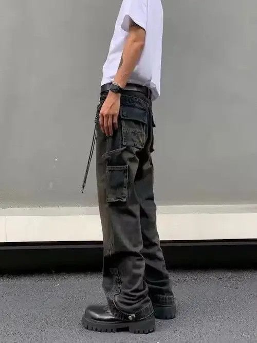 Japanese Brand × Jean grunge carpenter utility hiphop jeans Size US 28 / EU 44 - 2 Thumbnail