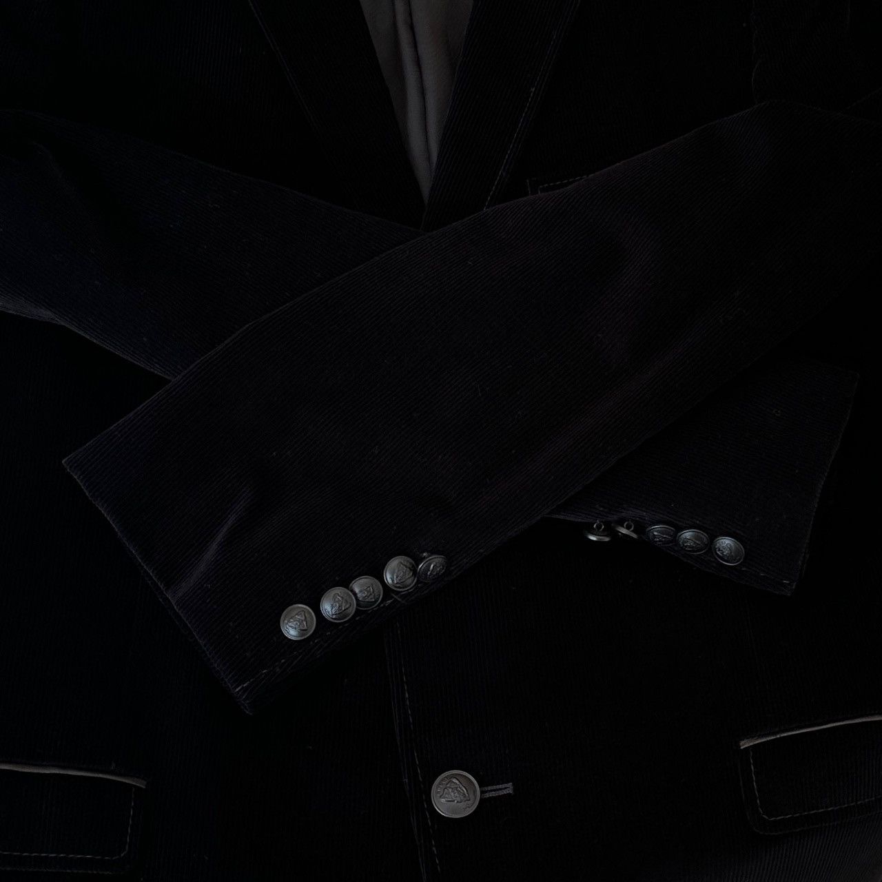 Gucci Gucci corduroy leather collar suits Size 52R - 4 Thumbnail