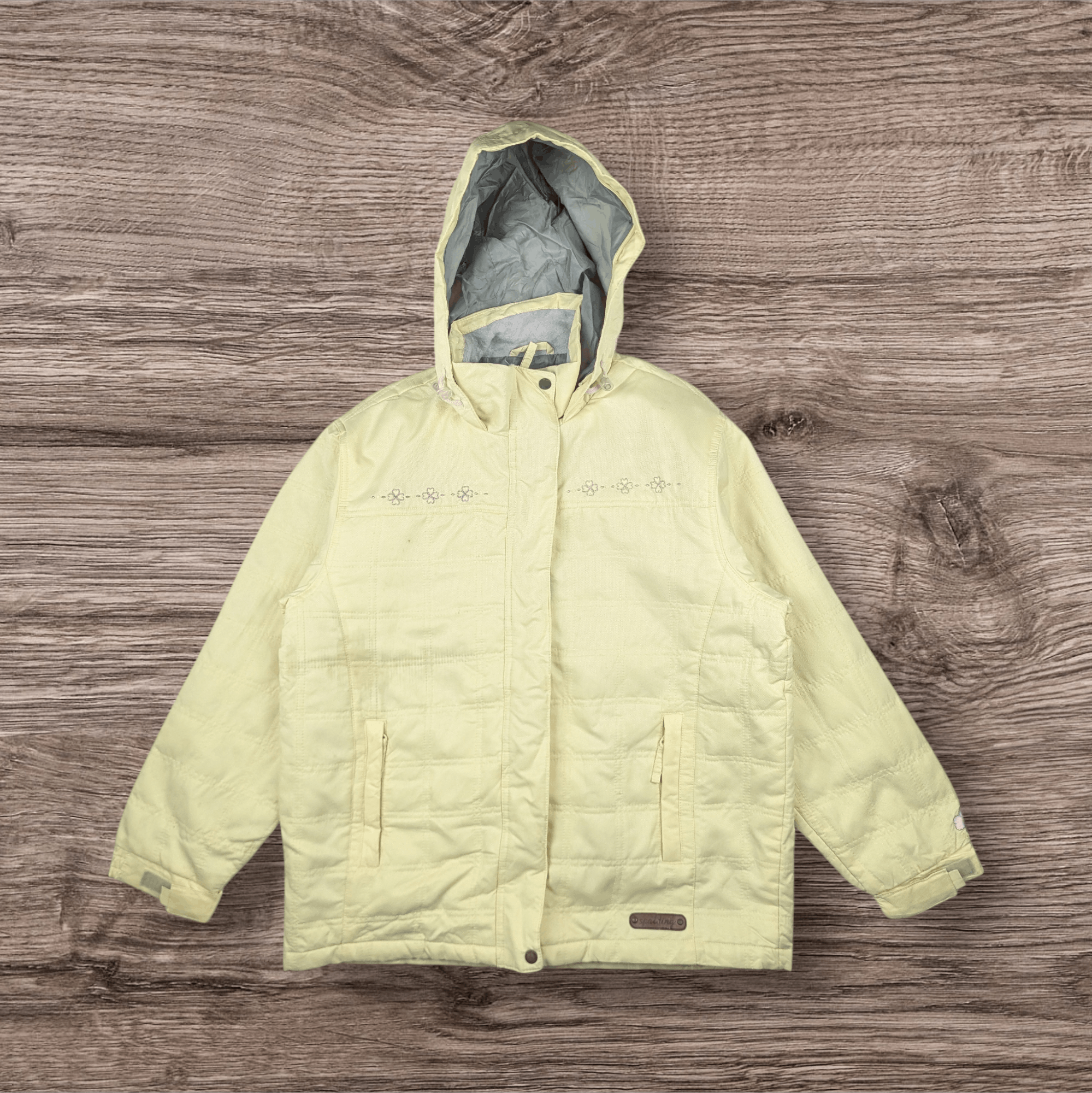 Spalding SPALDING Windbreker Winter Warm Hoodie Jacket Size M / US 6-8 / IT 42-44 - 1 Thumbnail