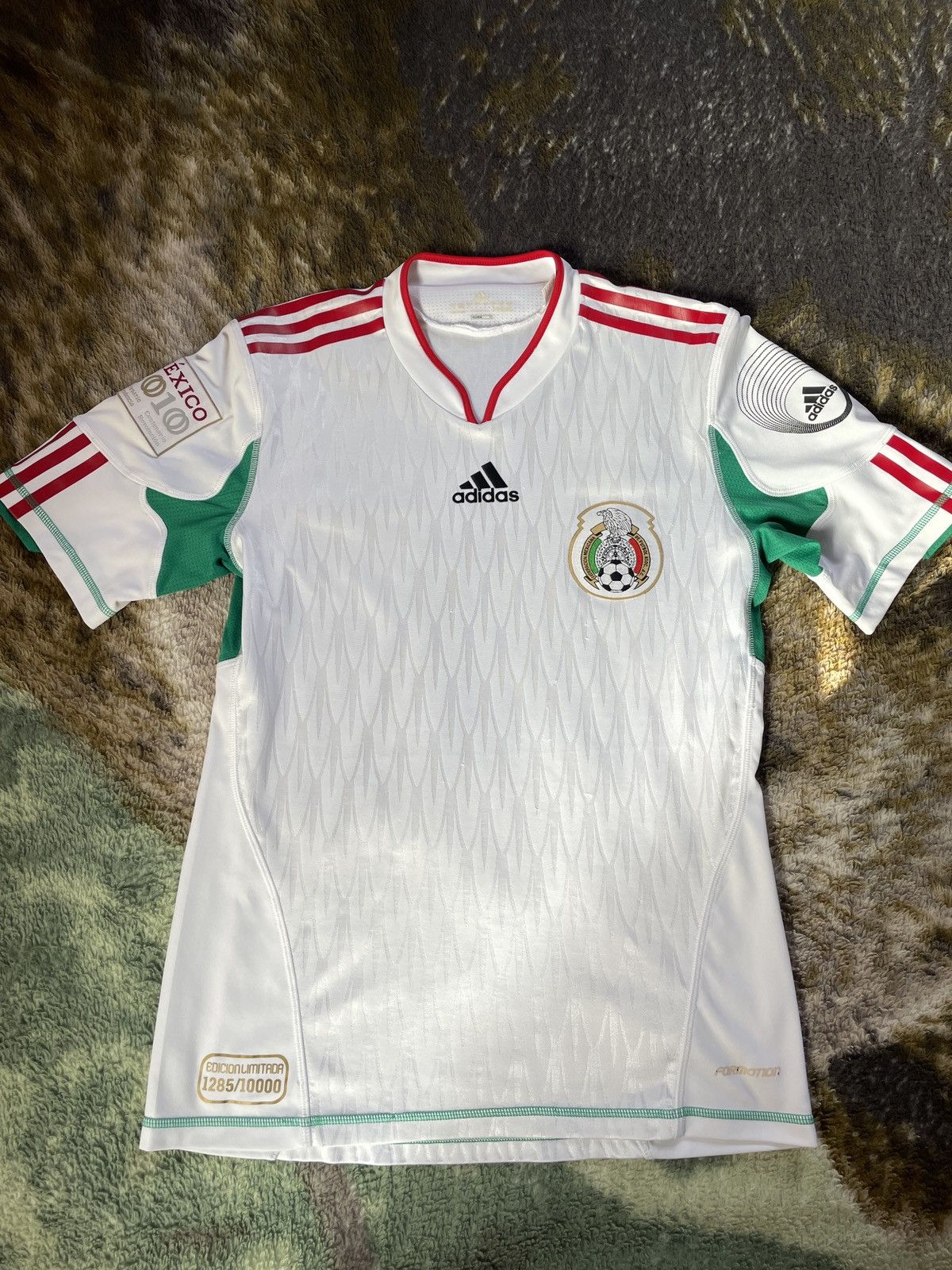 Adidas 2010 ADIDAS MEXICO BICENTENARIO SOCCER JERSEY santi hugo Grailed