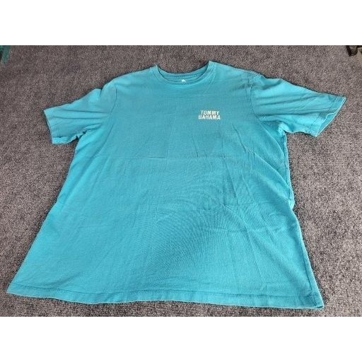 Tommy Bahama Tommy Bahama TShirt Gulltending Men Sz M Cotton Blue Island Size US L / EU 52-54 / 3 - 1 Thumbnail
