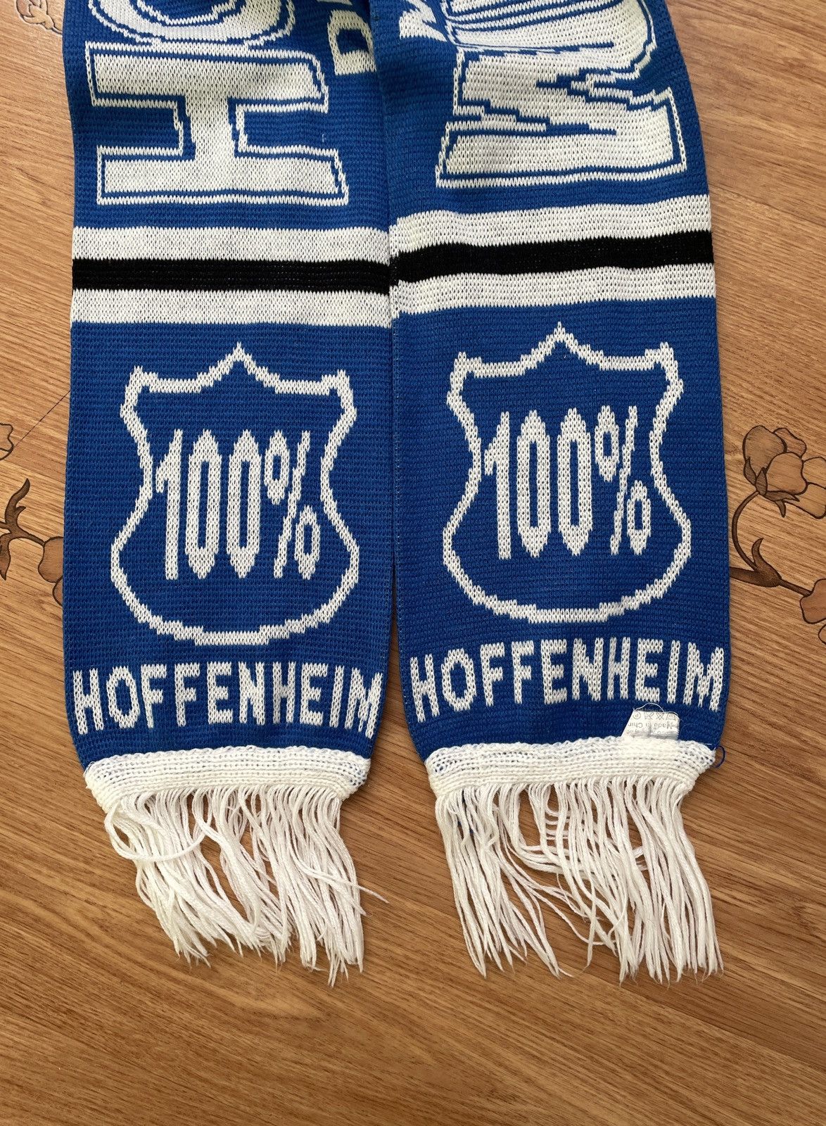 Vintage Vintage Hoffenheim Bundesliga Blue Football soccer scarf Size ONE SIZE - 5 Thumbnail