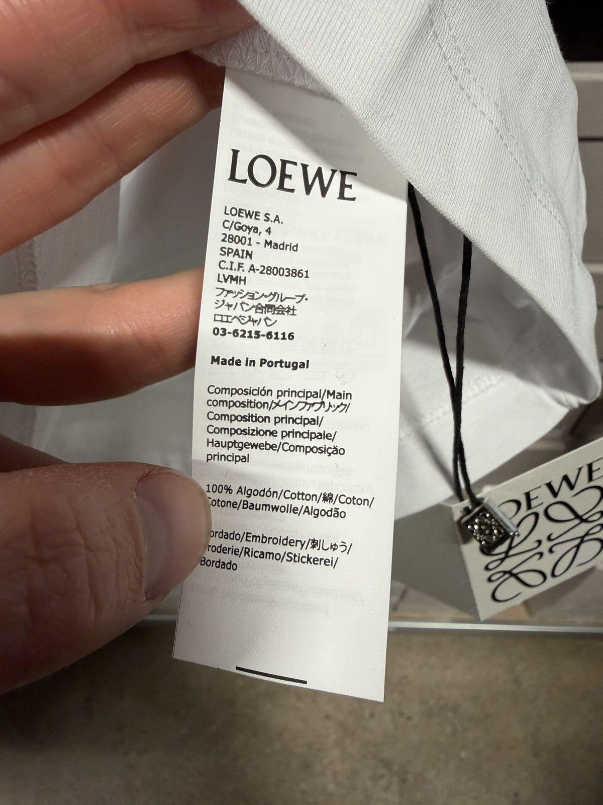 Loewe Loewe Anagram Pocket T-Shirt NEW 650$ Size US S / EU 44-46 / 1 - 4 Thumbnail