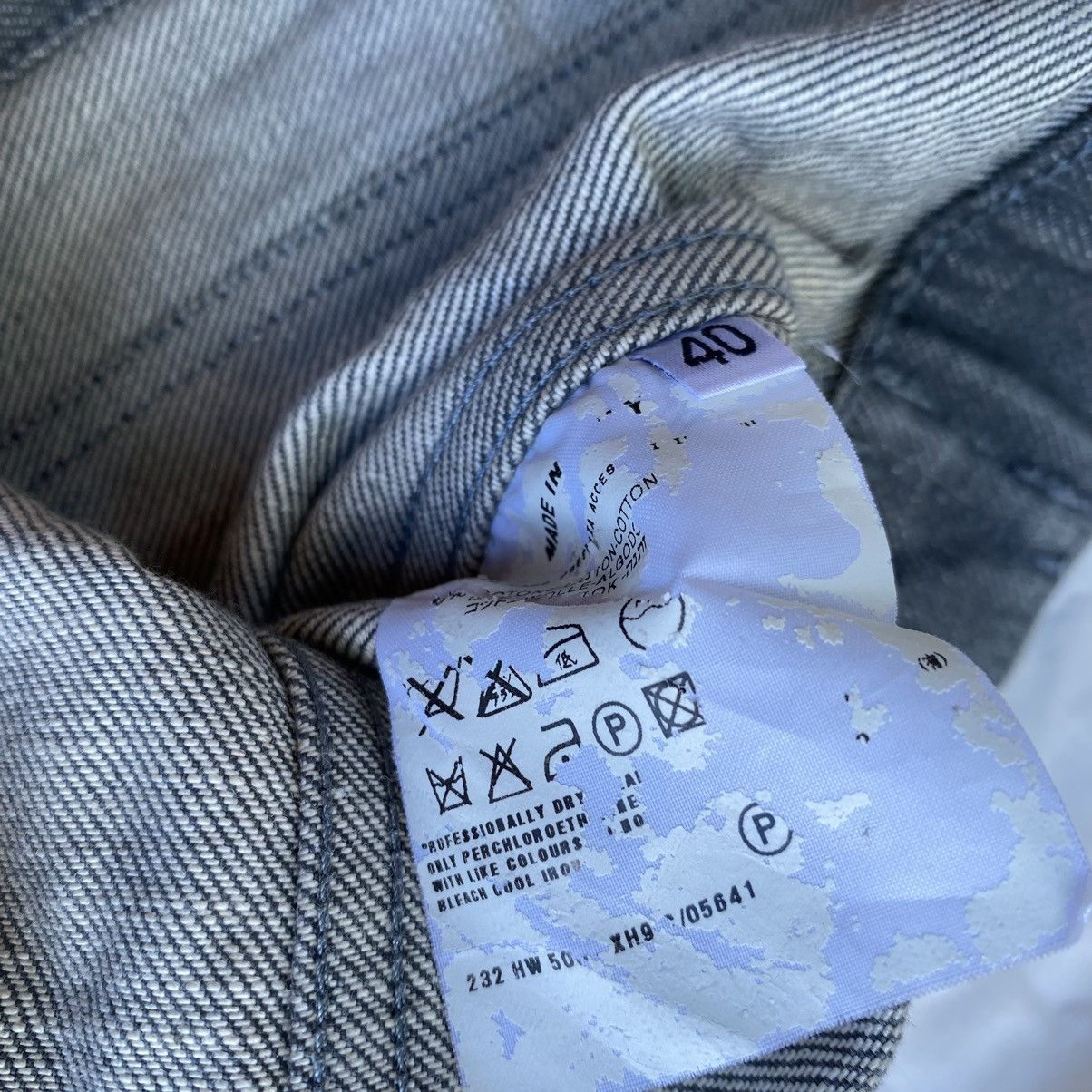 Helmut Lang Helmut Lang Archive Grey Raw Denim Size M / US 6-8 / IT 42-44 - 8 Thumbnail