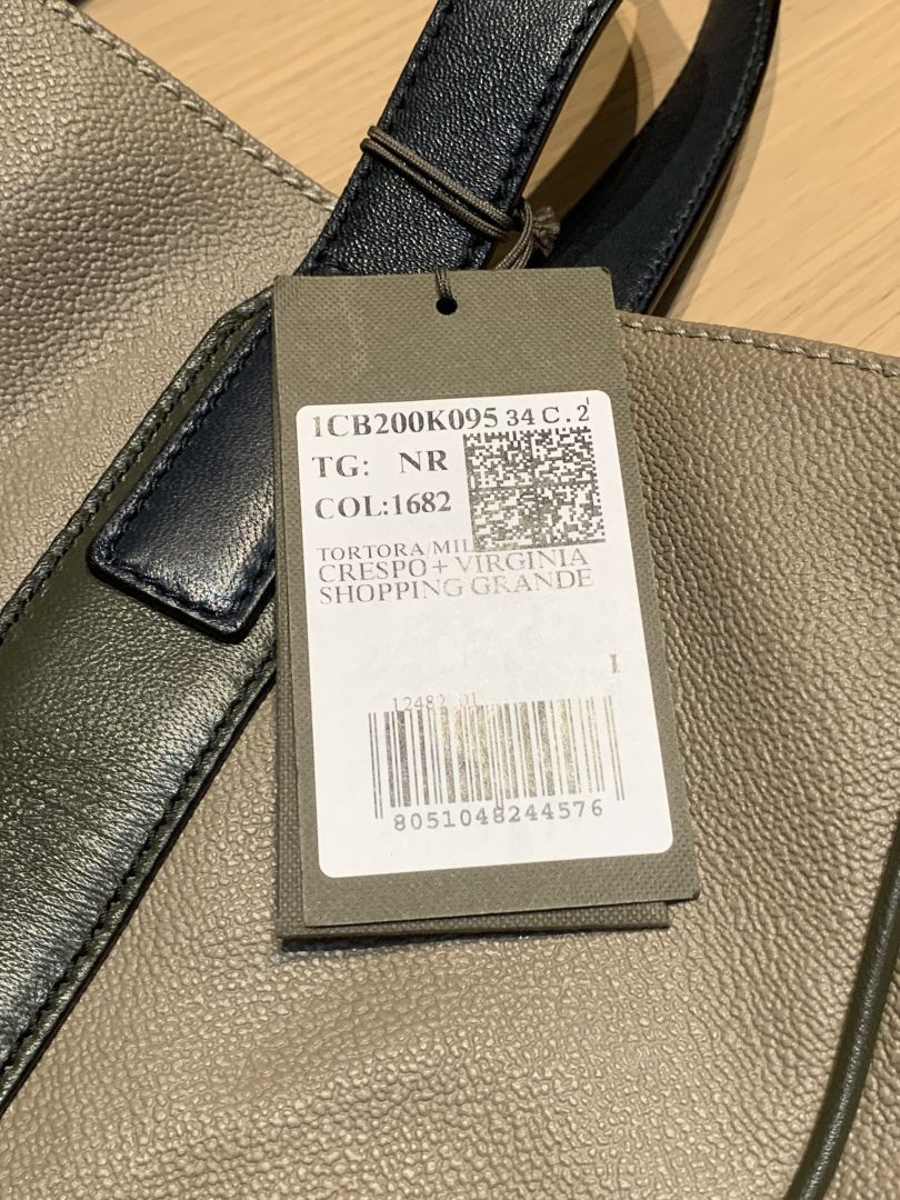 Trussardi Trussardi Crespo + Virginia "Shopping Grande" Tote Bag Size ONE SIZE - 6 Thumbnail