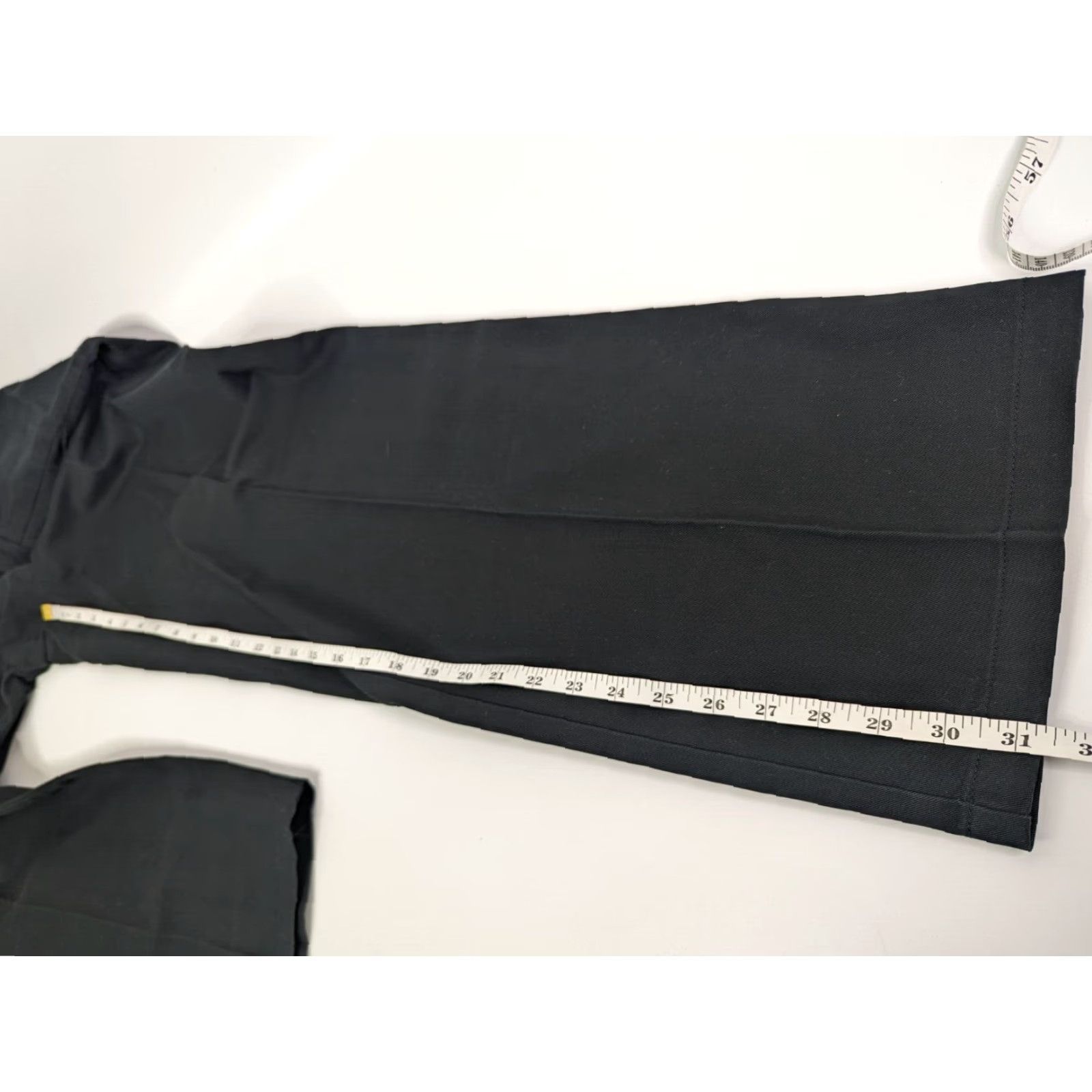 Eddie Bauer Eddie Bauer Flat Front Twill Pants Black Cotton Women's 14 Flat Front Khakis Chinos 30 1/4" Inseam Size 36" / US 14 / IT 50 - 6 Thumbnail