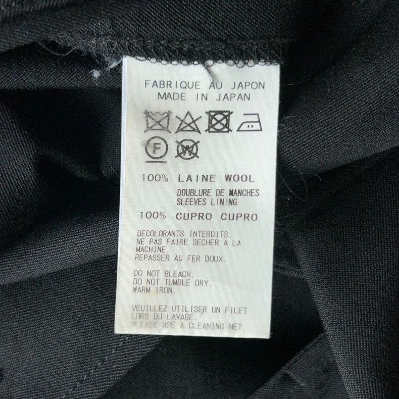 Yohji Yamamoto Yohji Yamamoto Yohji Yamamoto Black Long Pocket Blazer Size US S / EU 44-46 / 1 - 7 Thumbnail