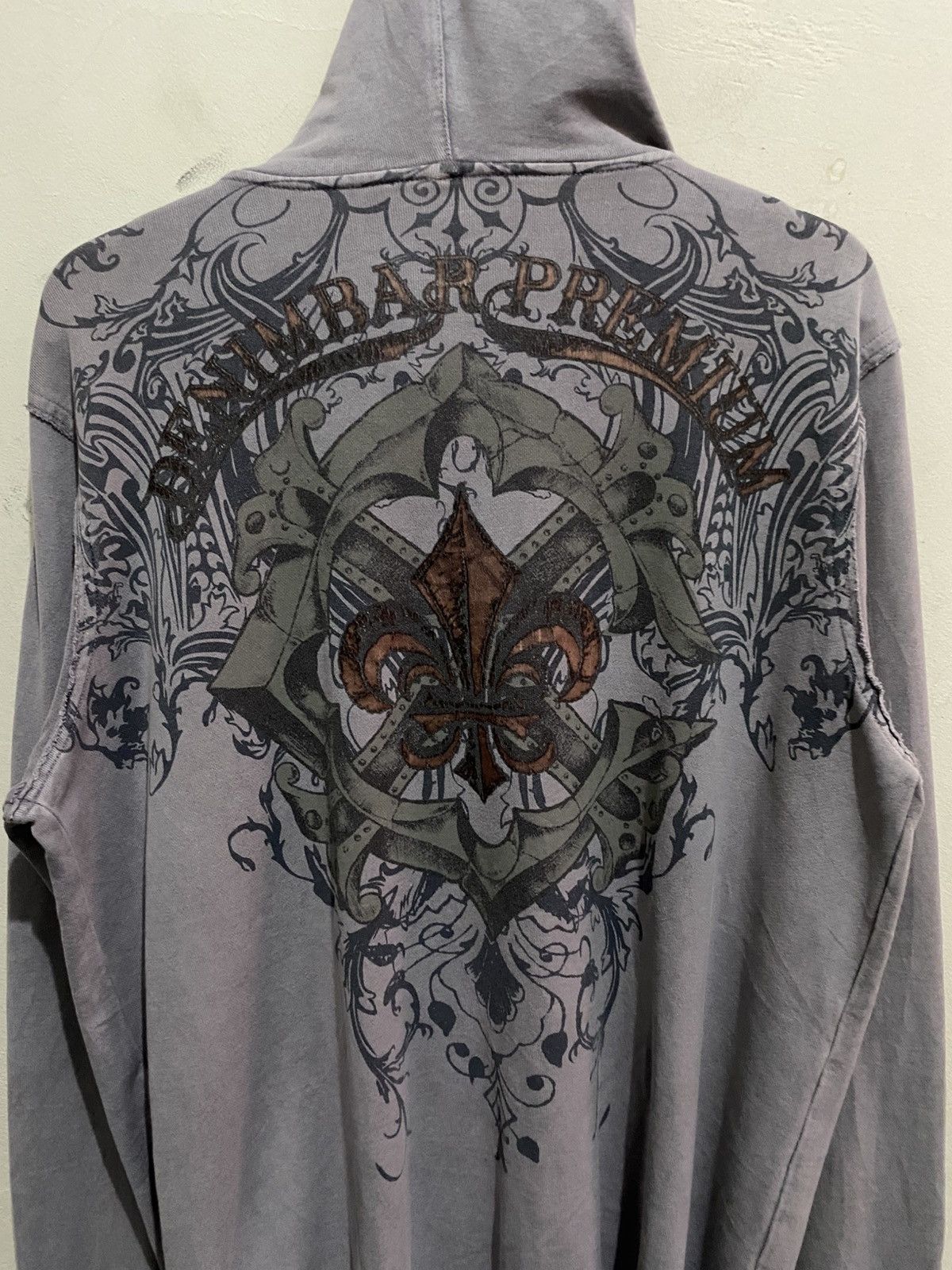 Japanese Brand Denim Bar Y2K Zip Up Hodie Size US M / EU 48-50 / 2 - 2 Thumbnail