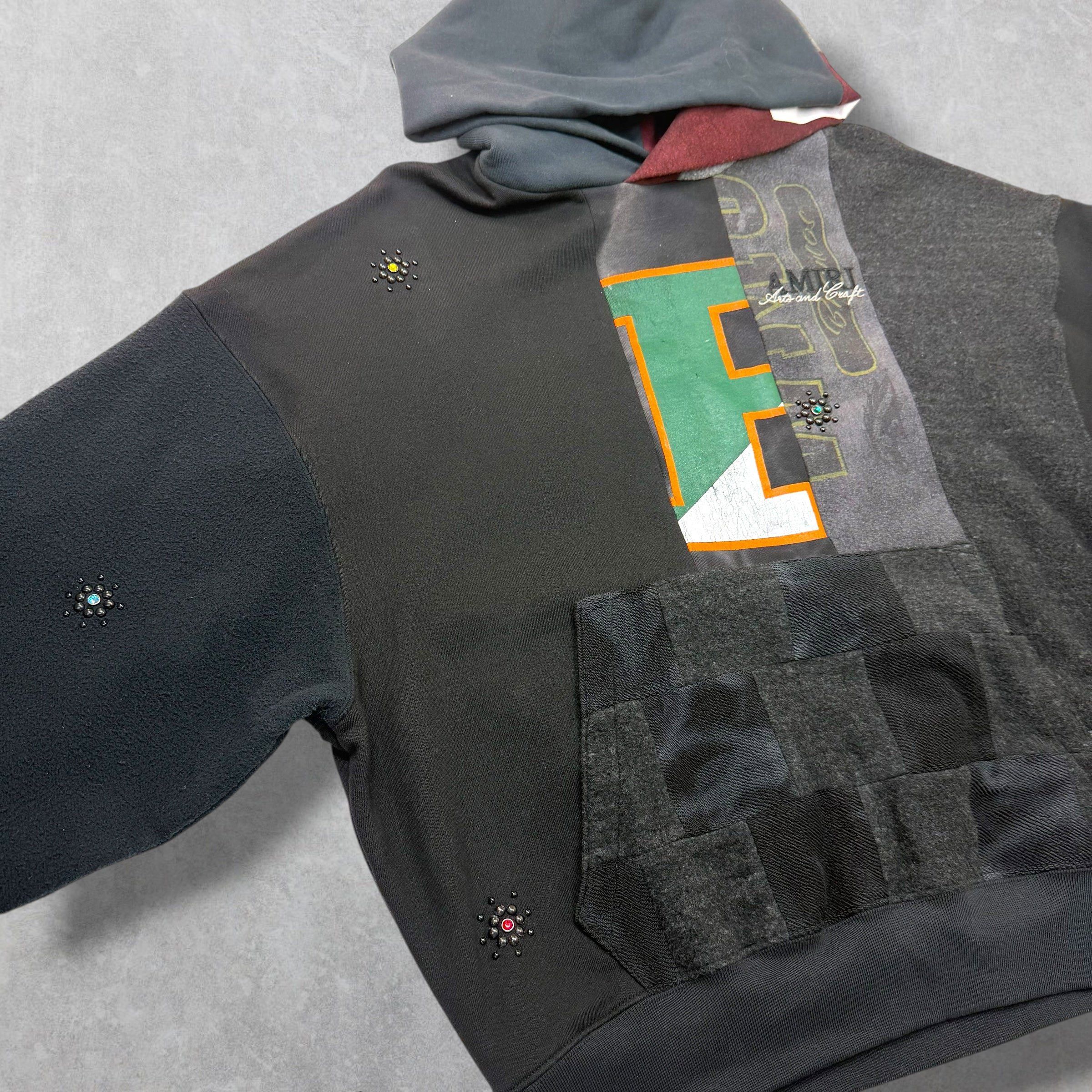 Amiri Amiri Arts & Crafts Mia Handmade Hoodie L Size US L / EU 52-54 / 3 - 4 Thumbnail