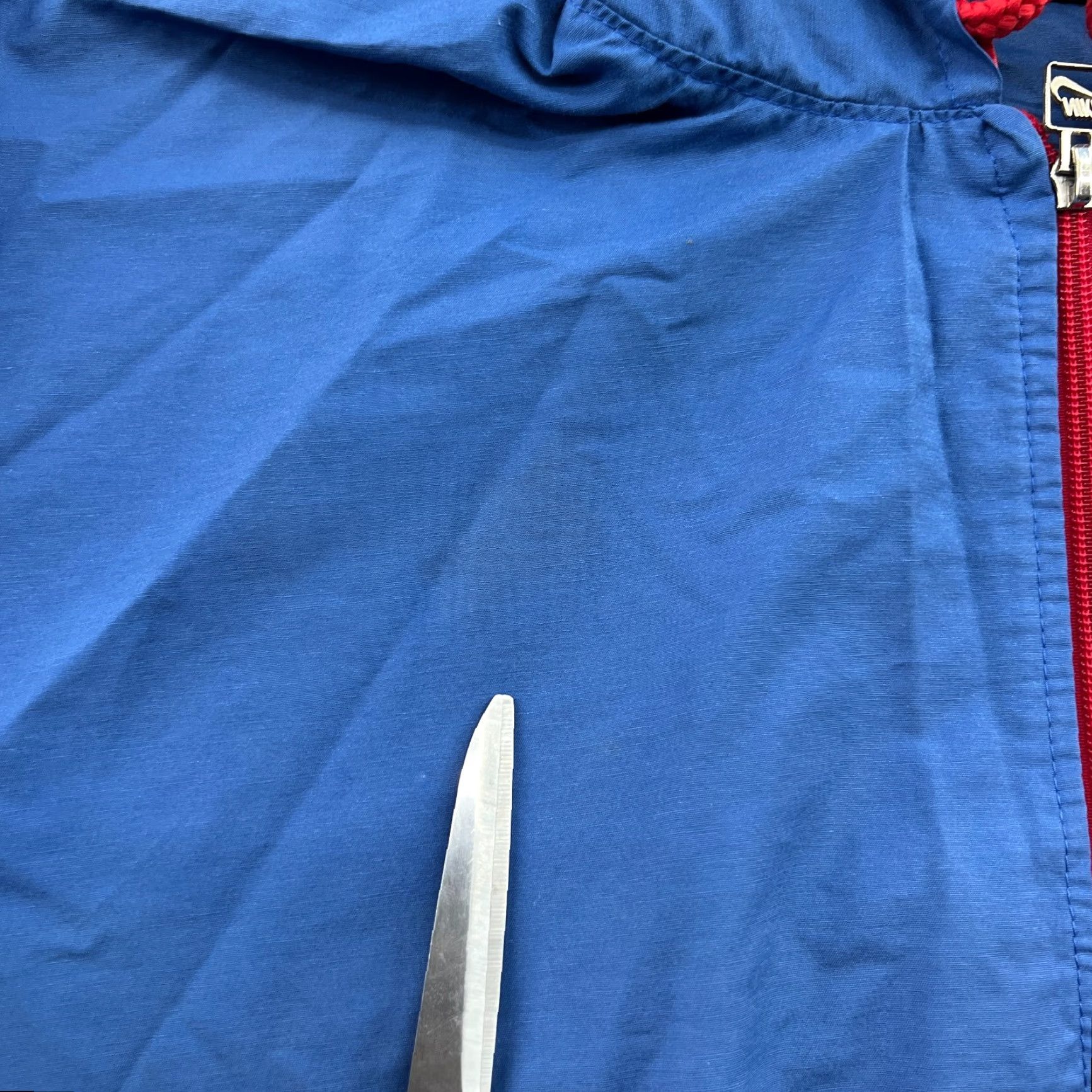 Nike VINTAGE Nike 90s Track Jacket Mens Small Blue Full Zip Hooded Windbreaker Shirt Mens SM Blue Windbreaker Nike Track Jacket Size US S / EU 44-46 / 1 - 6 Thumbnail