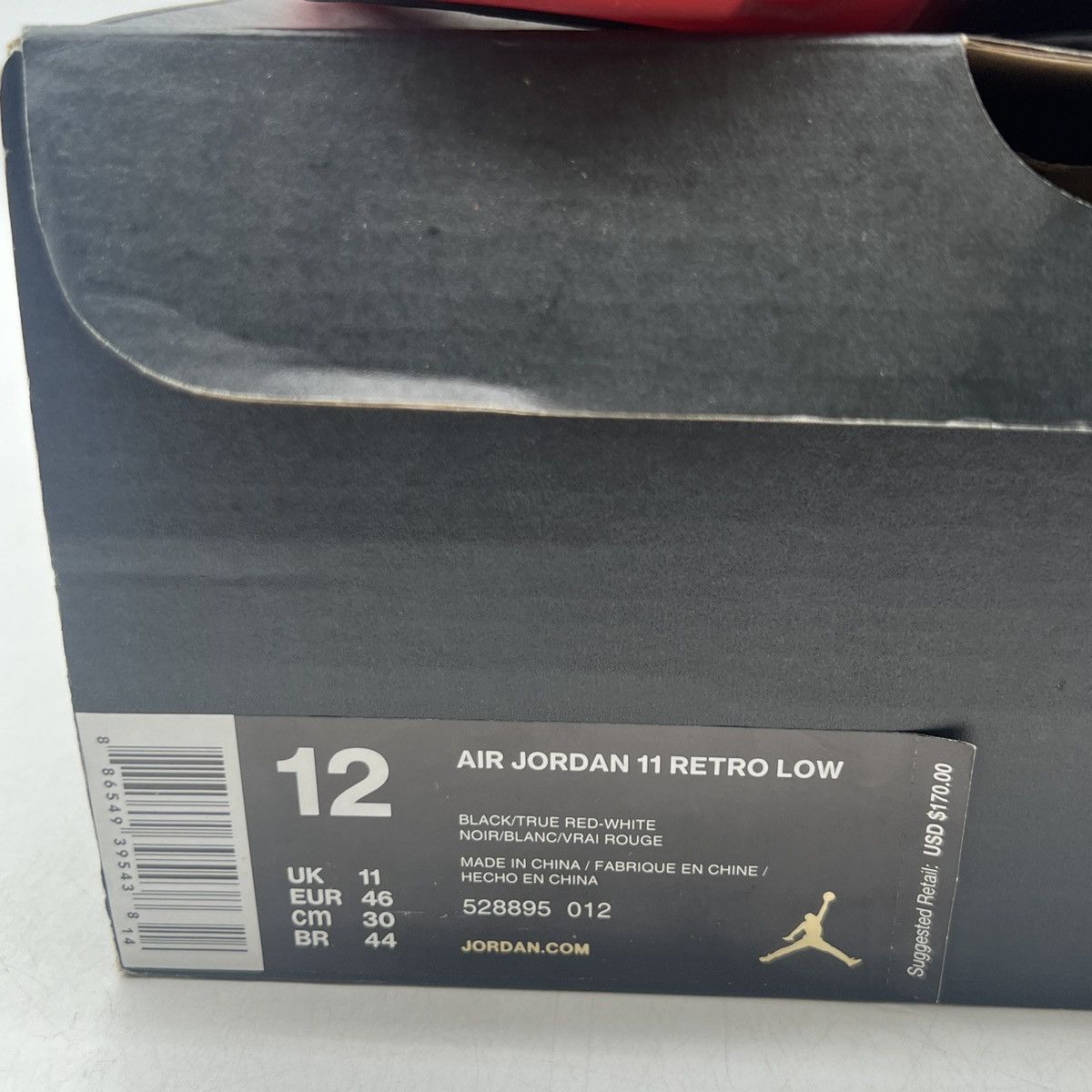 Jordan Brand Air Jordan 11 low bred Size US 12 / EU 45 - 6 Thumbnail