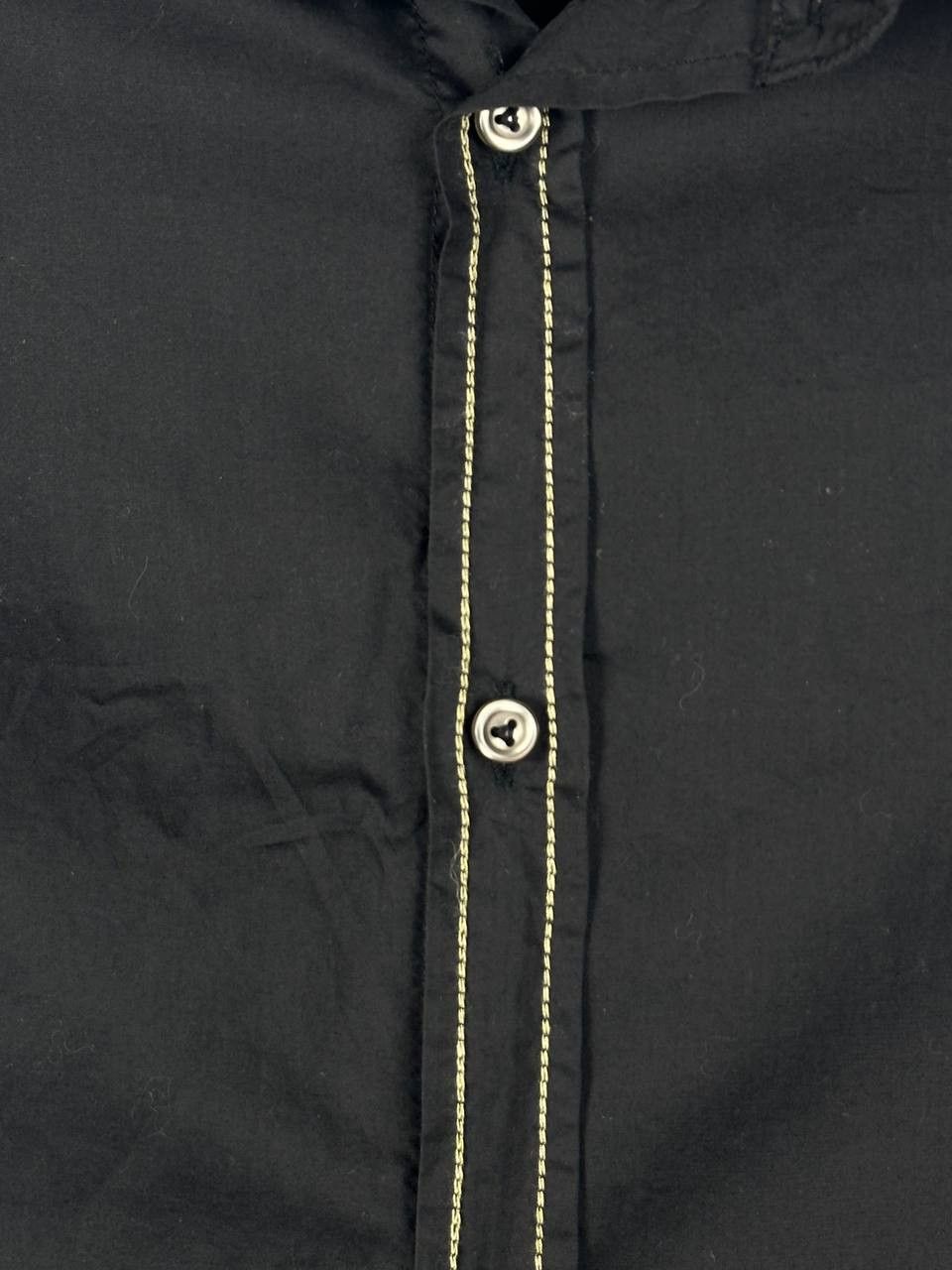Diesel × Vintage Vintage Diesel Black button up Logo y2k shirt Size US M / EU 48-50 / 2 - 5 Thumbnail