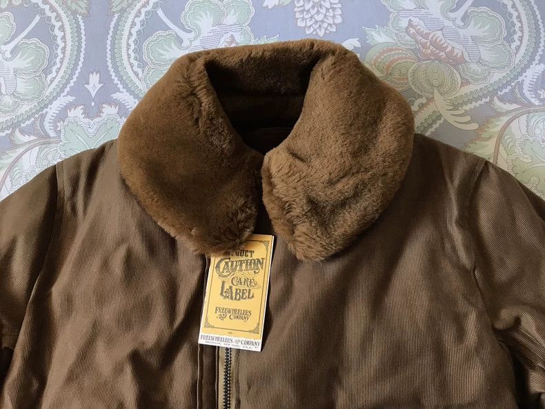 Freewheelers Freewheelers Freewheelers Flying jacket alpaca hair Size US M / EU 48-50 / 2 - 4 Thumbnail