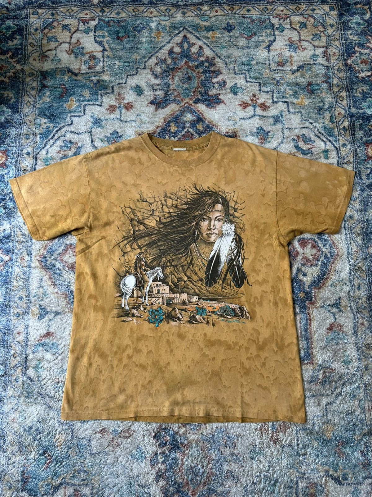 Vintage Vintage Aboriginal Nature Art T-shirt Size XL Size US XL / EU 56 / 4 - 1 Thumbnail