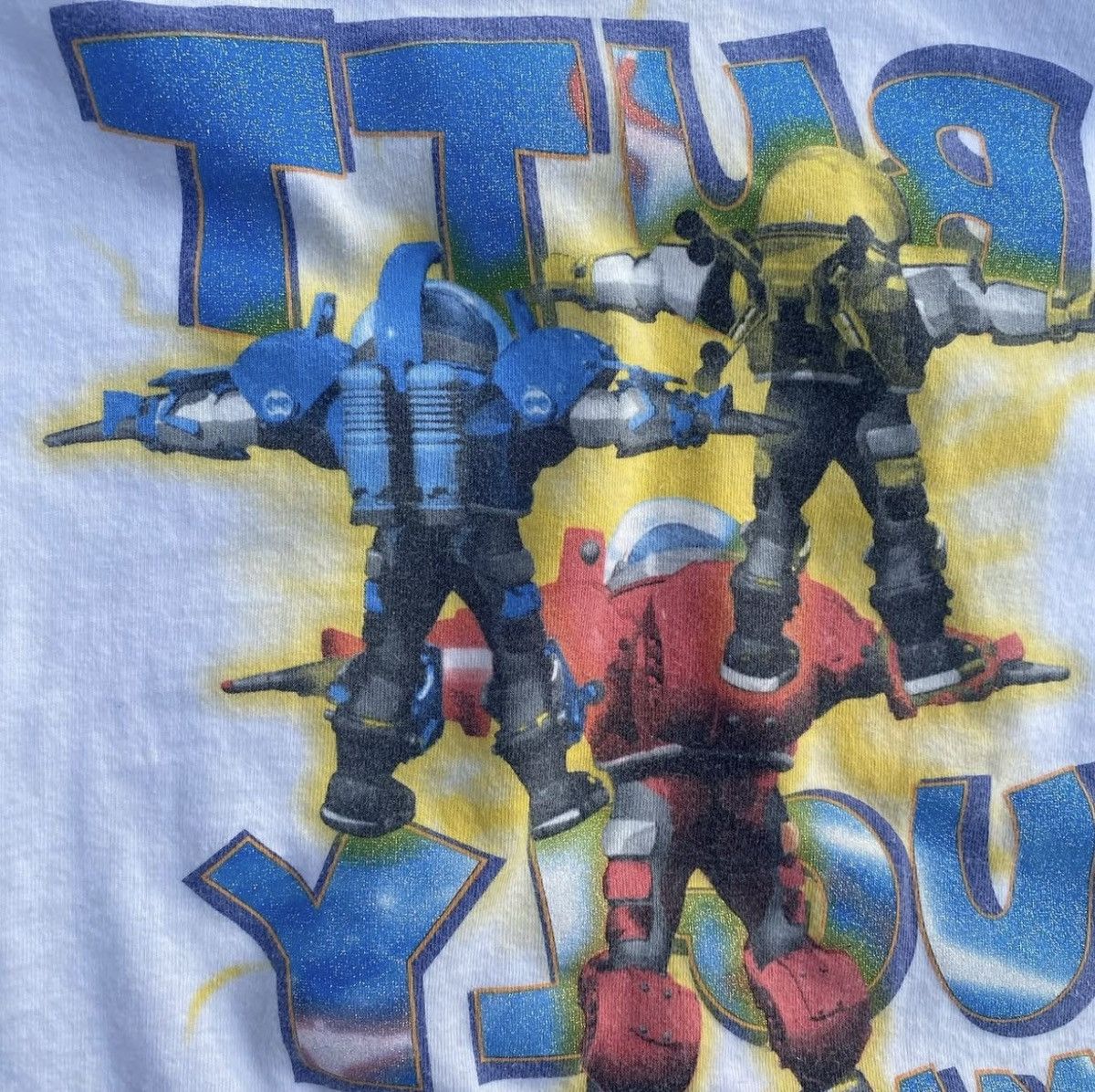 Other VTG Y2K Giant Butt Ugly Martians Nickelodeon T-Shirt - XL Size US XL / EU 56 / 4 - 6 Thumbnail