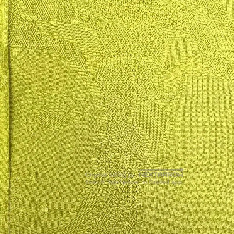 Versace Versace L Size Yellow Long Sleeve Sweater . Size US L / EU 52-54 / 3 - 4 Thumbnail