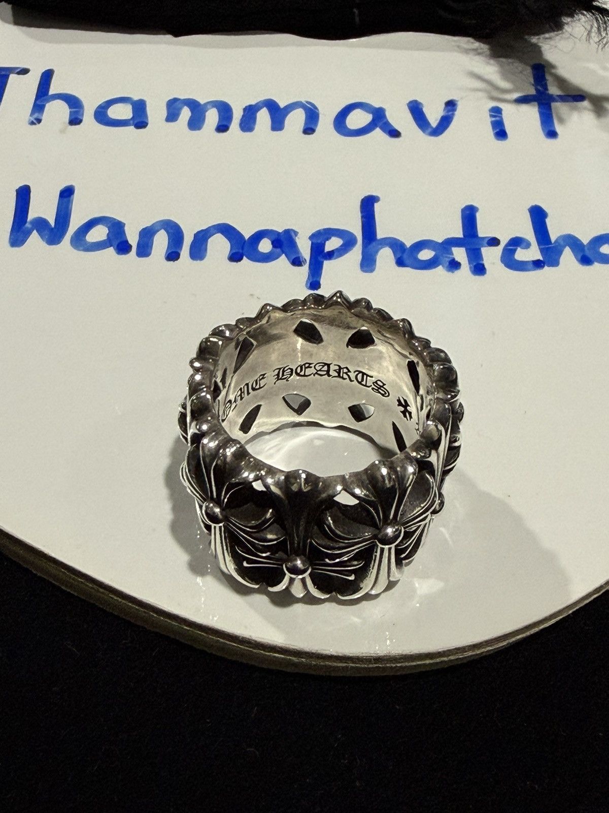 Chrome Hearts Chrome hearts Cemetery ring 8.5us Size ONE SIZE - 4 Thumbnail