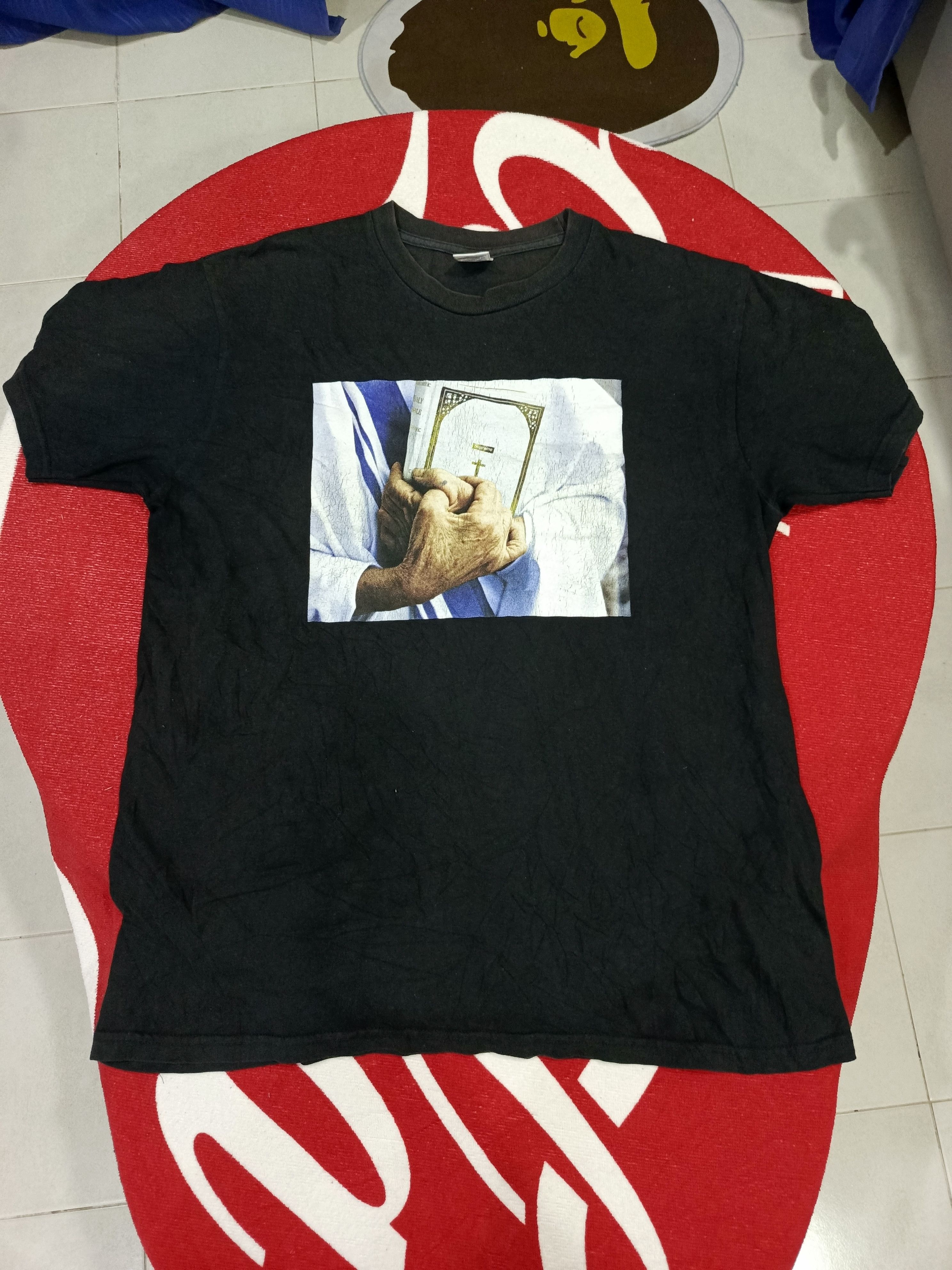 Supreme Supreme Bible Tee Size US M / EU 48-50 / 2 - 1 Thumbnail