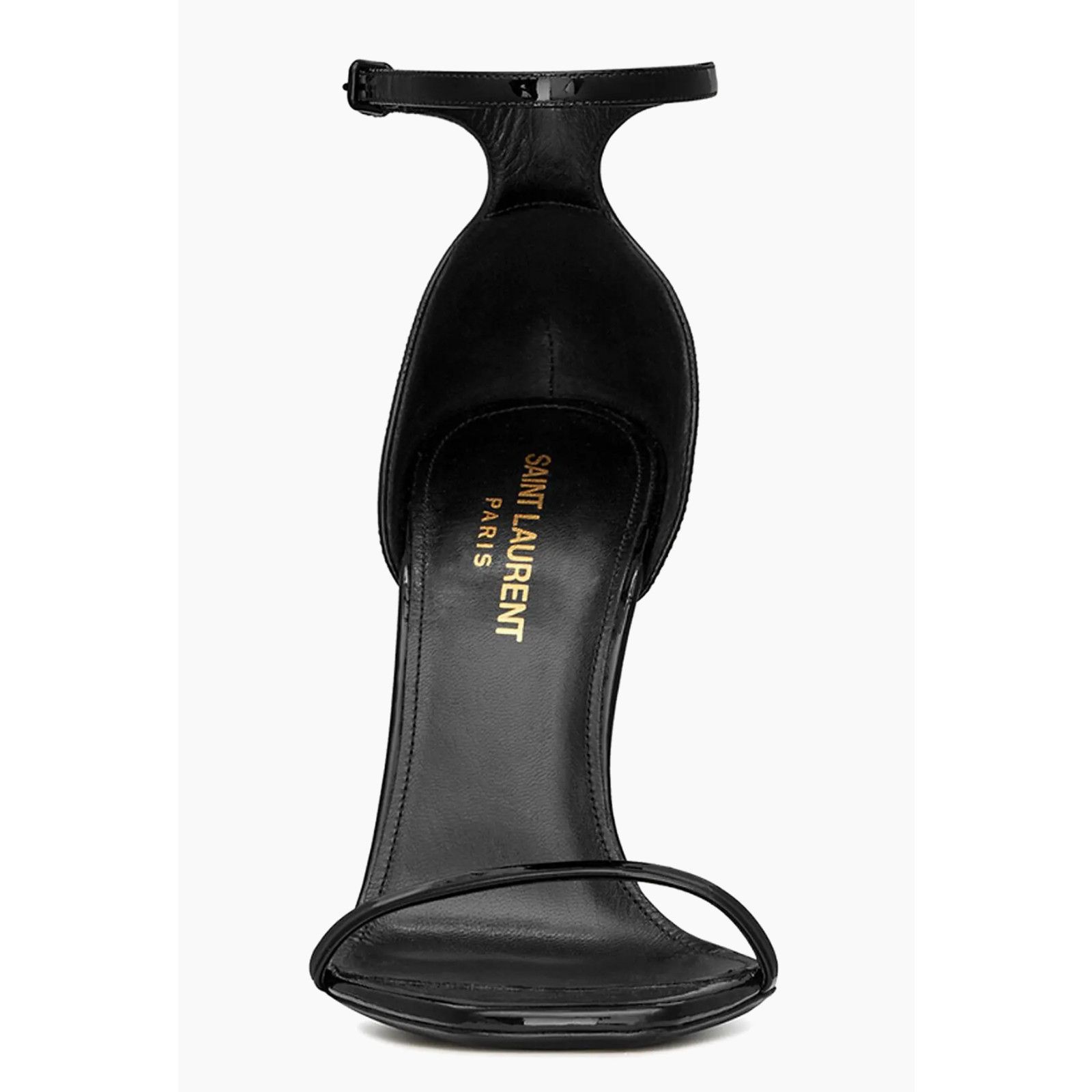 Yves Saint Laurent Saint Laurent Opyum 110 Black Patent Leather YSL Logo Size US 6.5 / IT 36.5 - 6 Thumbnail