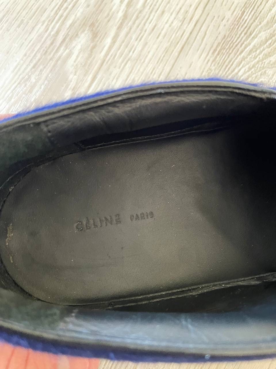 Celine Celine Paris Blue Pony Shoes Size US 8 / EU 41 - 7 Thumbnail