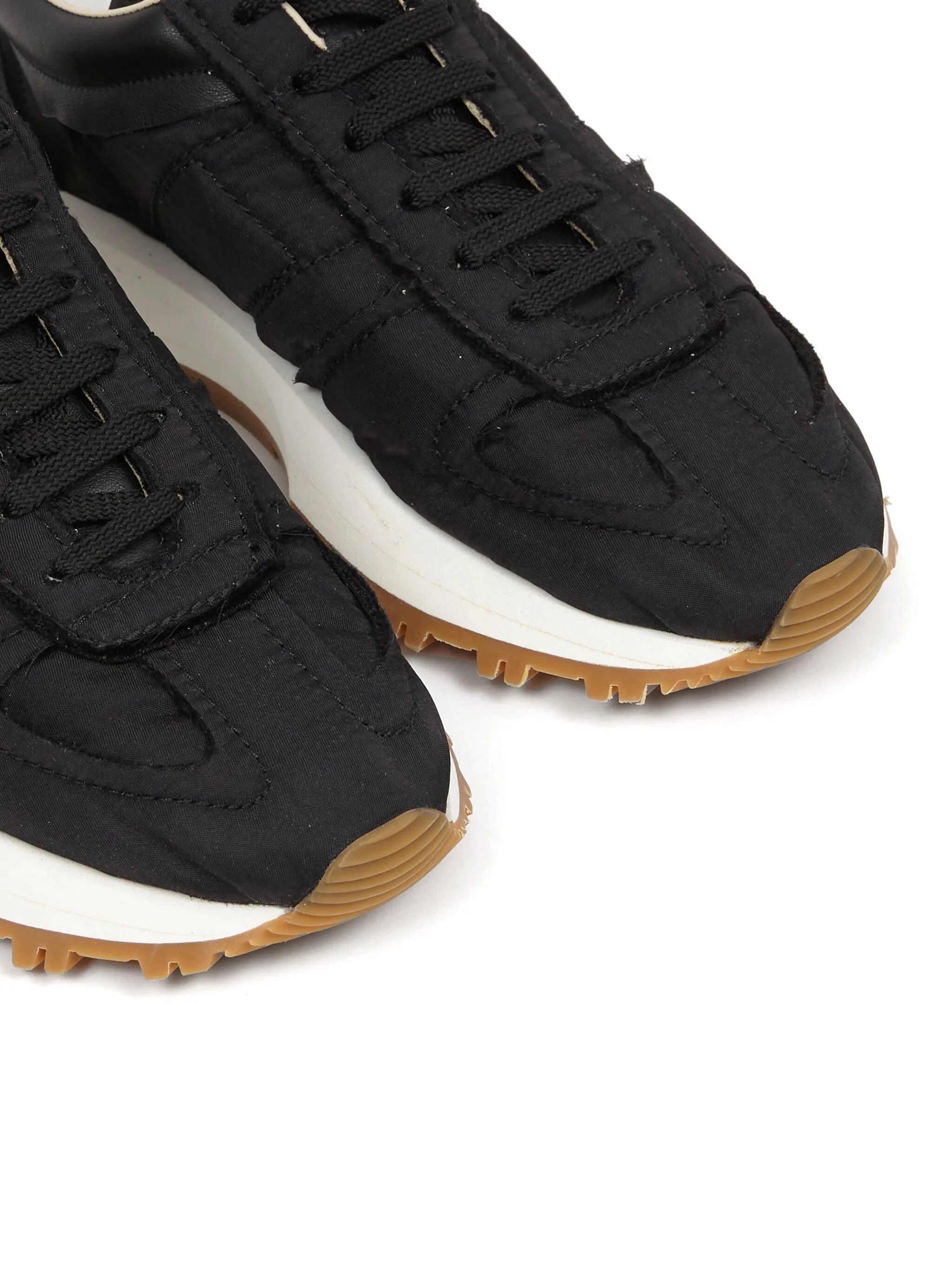 Maison Margiela oc11z1225 50-50 Ankle Strap Low-Top Sneakers in Black Size US 6 / IT 36 - 5 Thumbnail