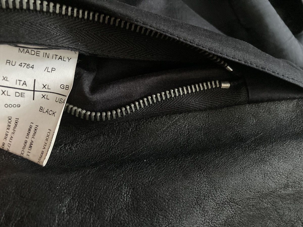 Rick Owens FW09 "CRUST" Hammered Lamb Stooges Leather Jacket Rick Owens Size US XL / EU 56 / 4 - 15 Thumbnail