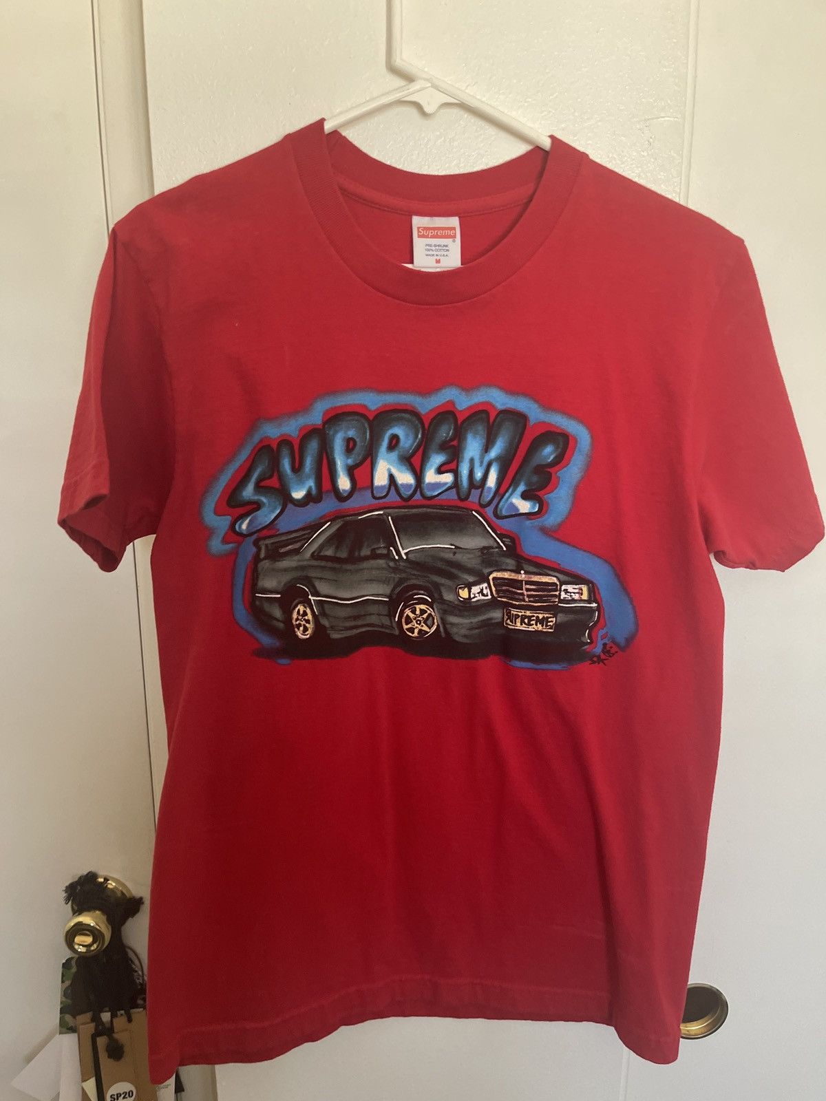 Supreme Supreme 190E Mercedes Benz T-Shirt Size M Spring/Summer 2014 Size US M / EU 48-50 / 2 - 1 Thumbnail