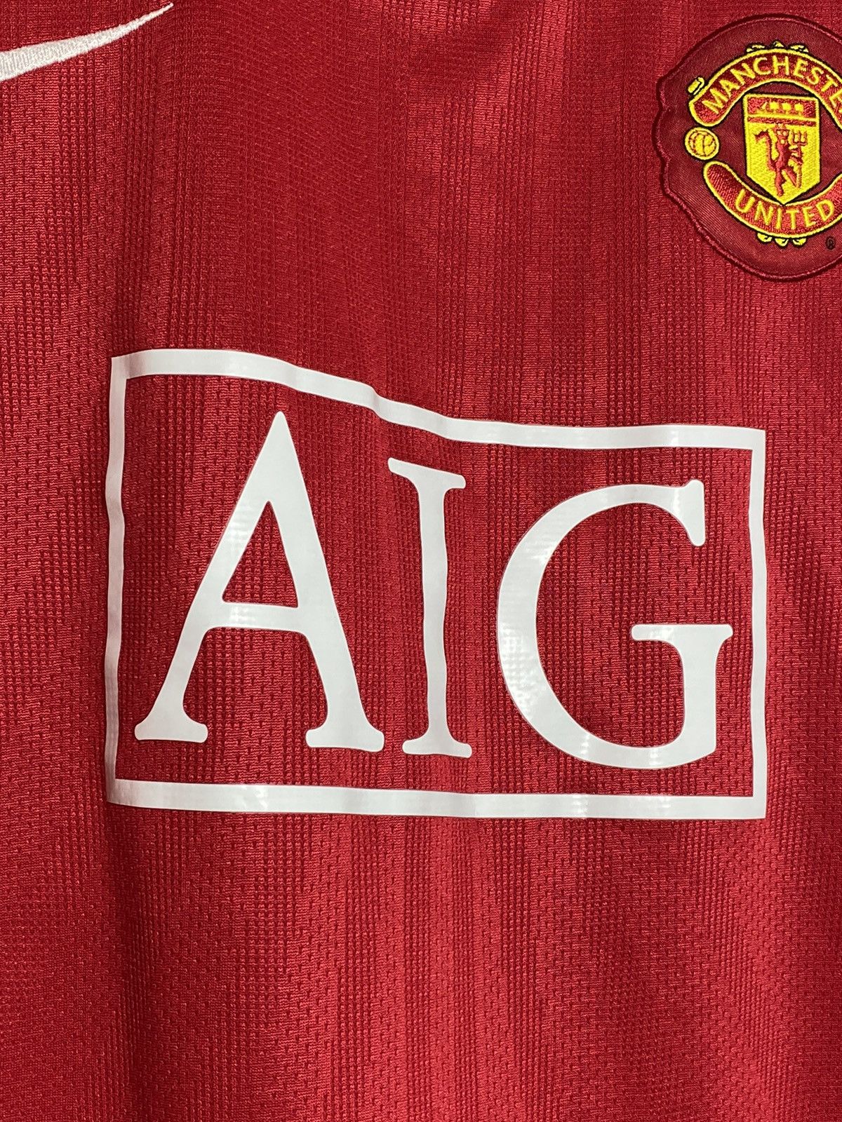 Nike Nike Manchester United 2007-09 Home Football Shirt Size US XXL / EU 58 / 5 - 4 Thumbnail