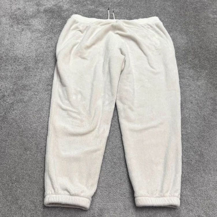 Athleta Athleta Jogger Womens 2X Ivory Forever Plush Fleece Sweatpants Casual Loungewear Size 40" / US 18 - 2 Thumbnail