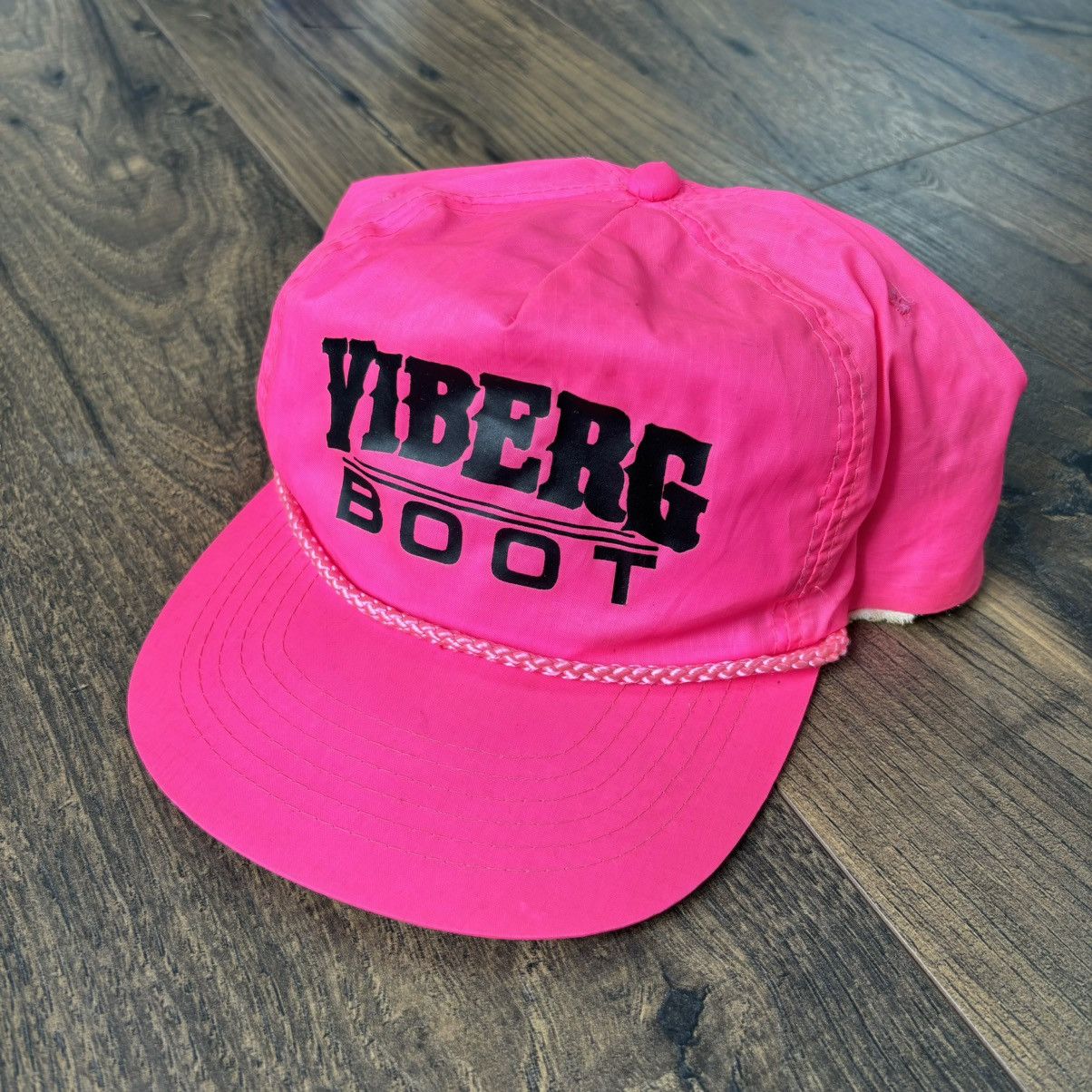 Vibram × Vintage Vintage Vibram Boots nylon SnapBack Size ONE SIZE - 1 Thumbnail