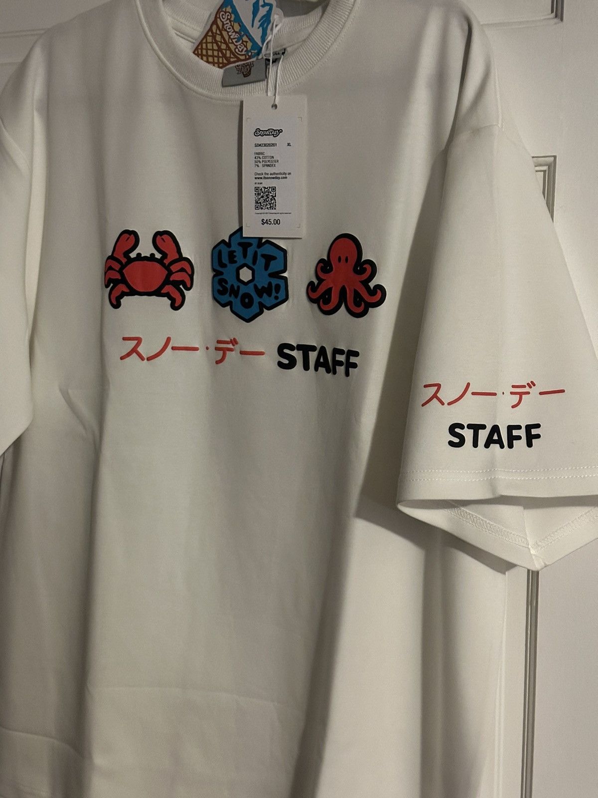 Snowday Snowday Osaka Crab STAFF Tee M Size US M / EU 48-50 / 2 - 2 Thumbnail