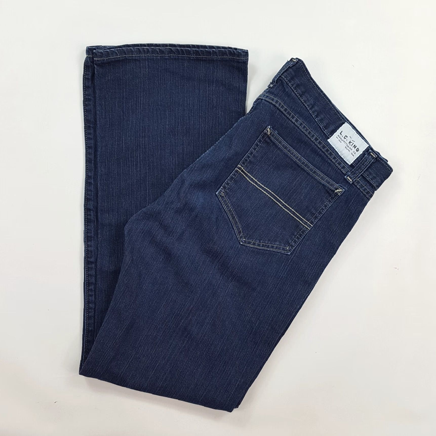 J Brand VINTAGE Pointer Brand Jeans Bootcut Women 39x30 22 Blue Denim Relaxed 90s USA Mens Girls Womens Size 40" / US 18 - 2 Thumbnail