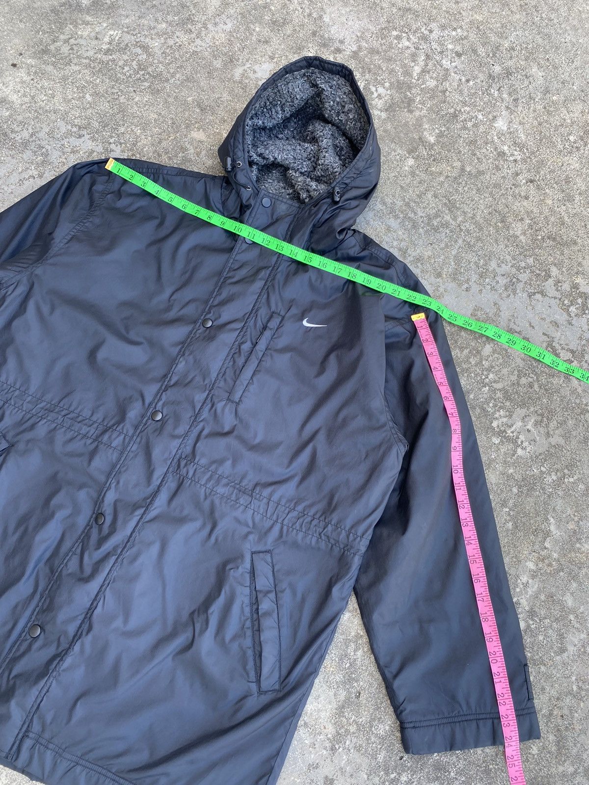 Nike × Vintage Vintage Y2K Nike Black Coach Jacket Size US L / EU 52-54 / 3 - 15 Thumbnail